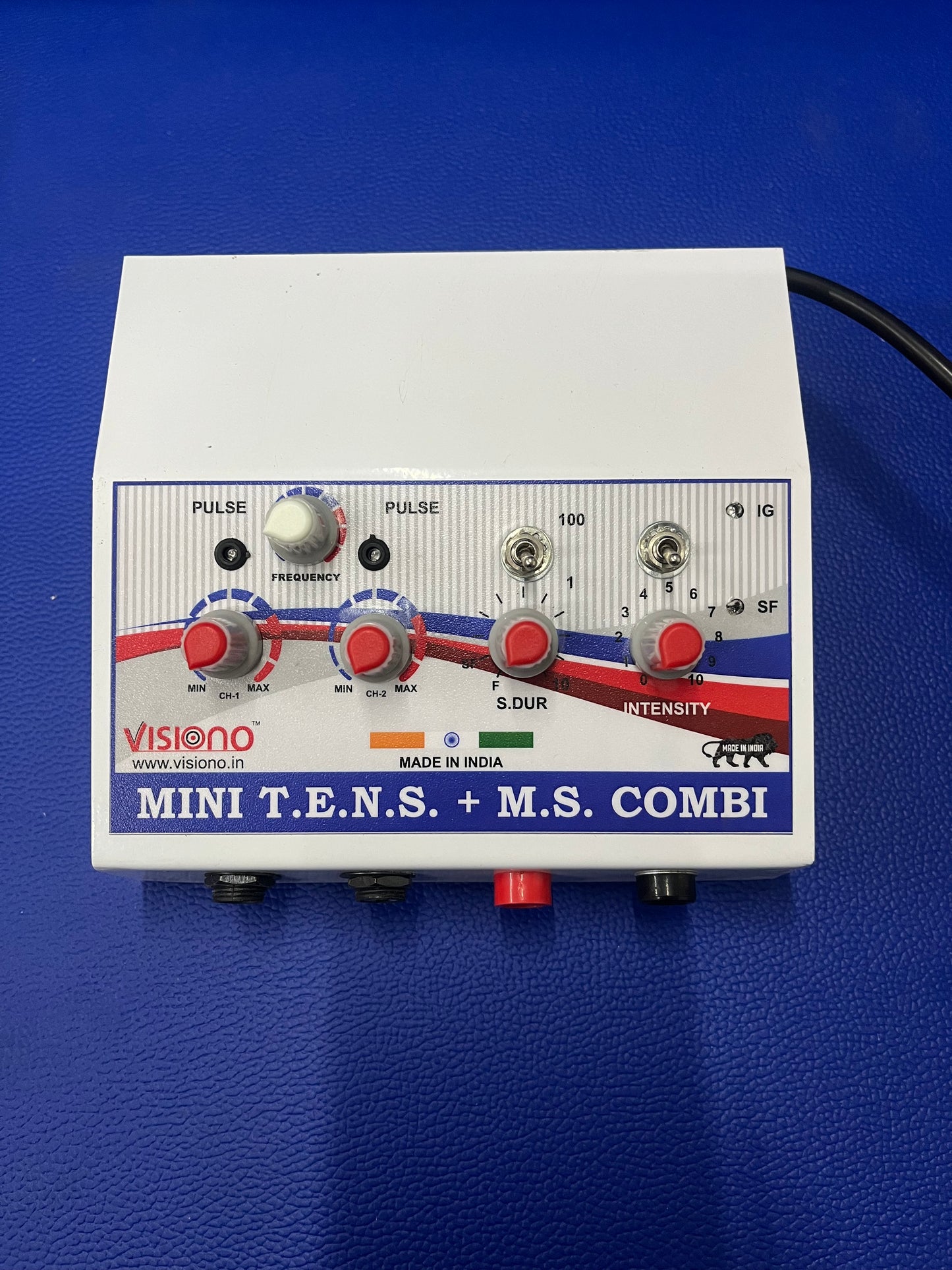 Mini Ms+Tens combination for physiotherapy