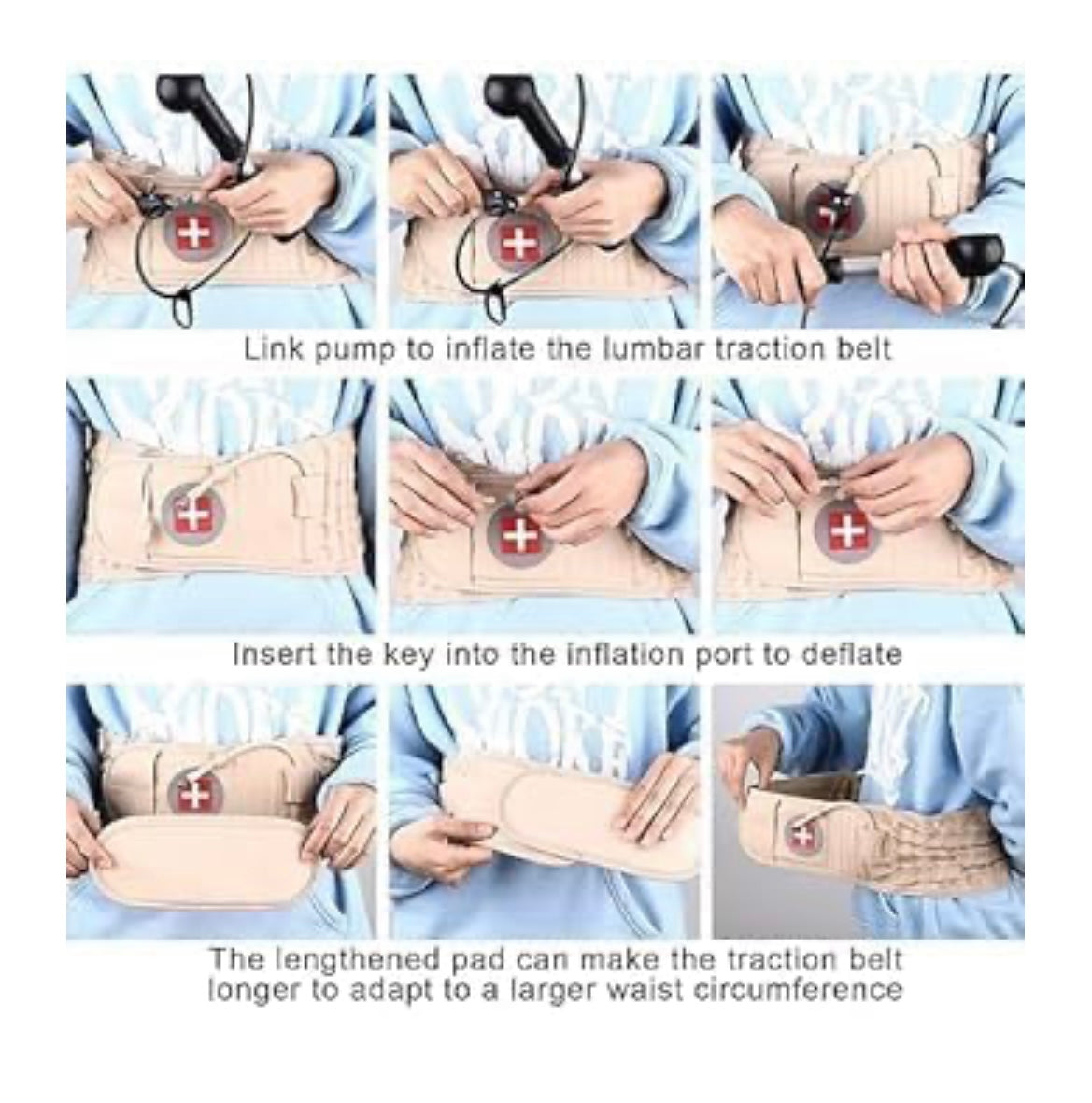 Spinal Air Traction Belt