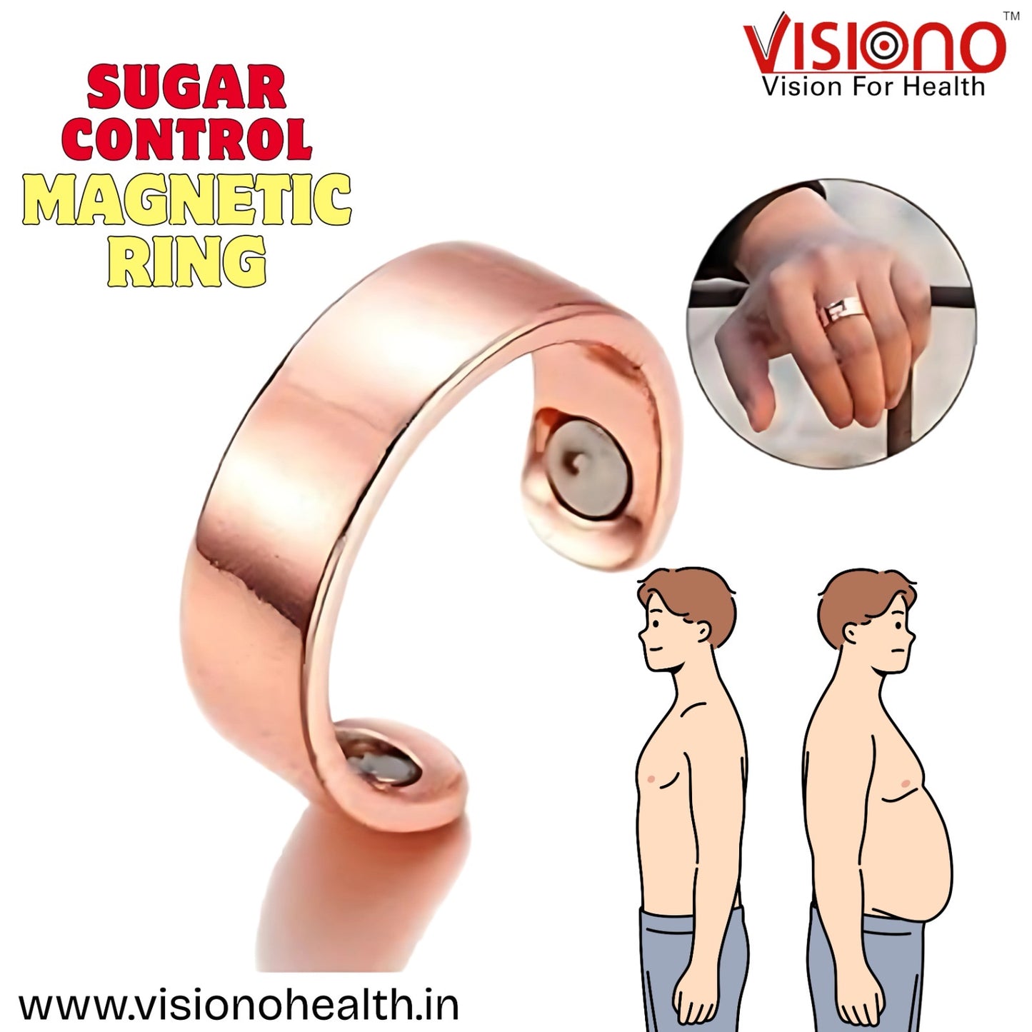 Sugar Control Magnet Ring