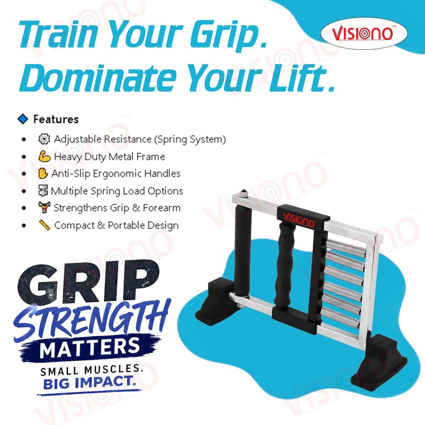 Hand Gripper With Springs
