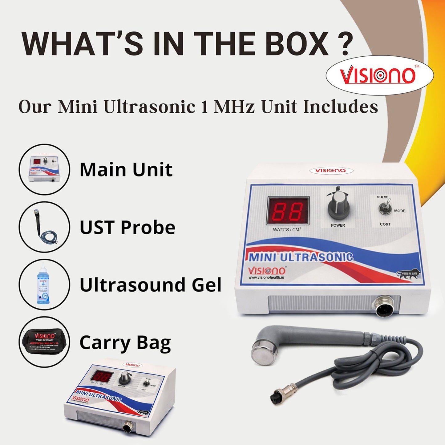 Mini Ultrasonic Therapy Machine