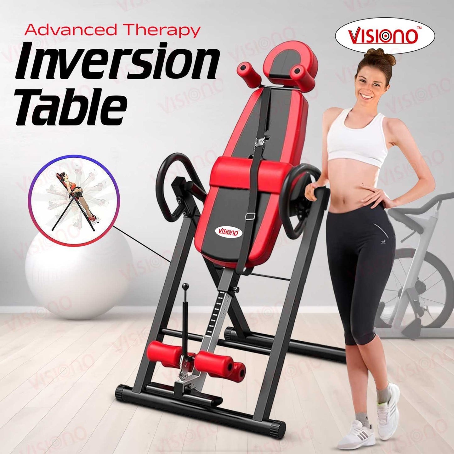 VISIONO Spinal Precision Inversion Table