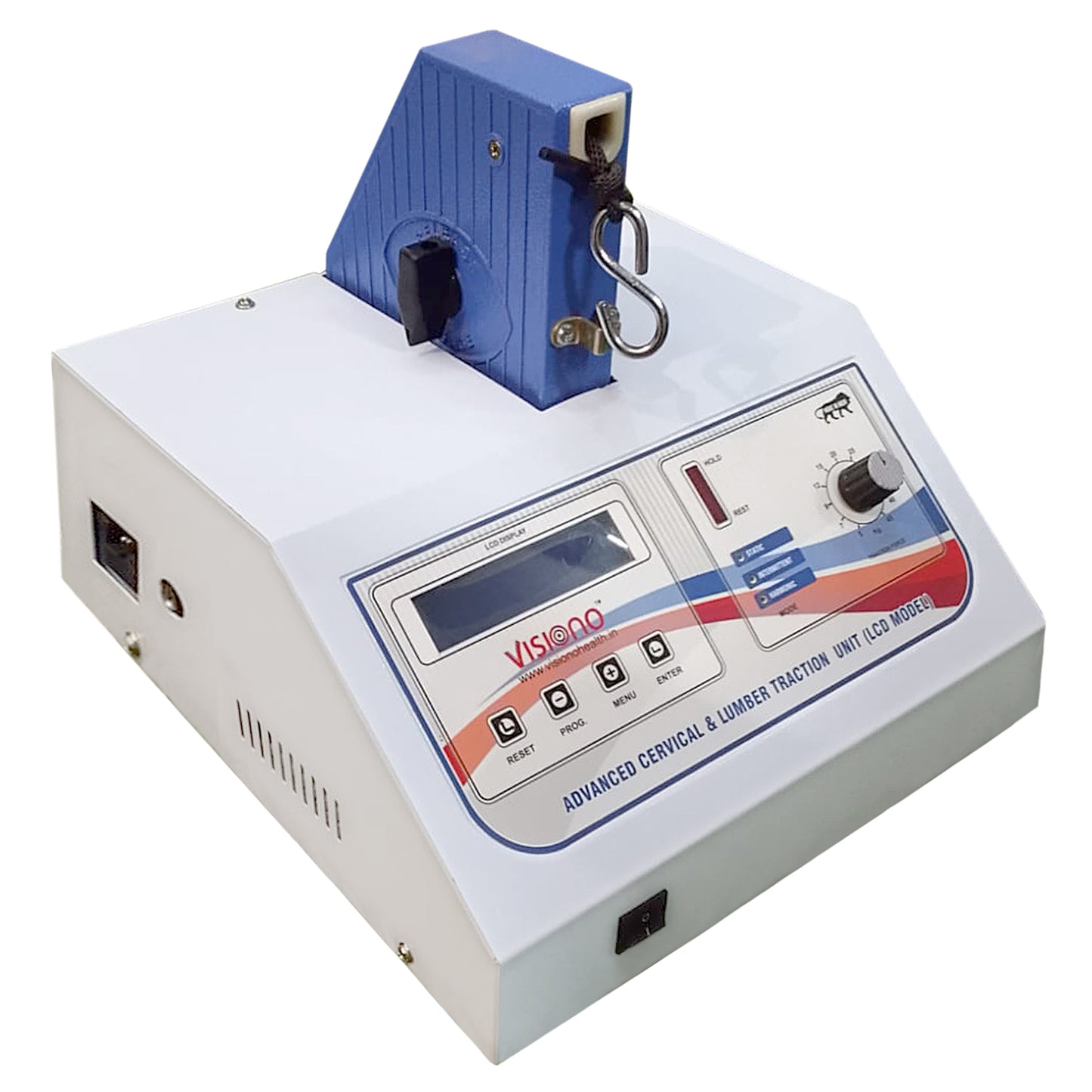 VISIONO Advanced Cervical & Lumbar Traction Unit (LCD Model)