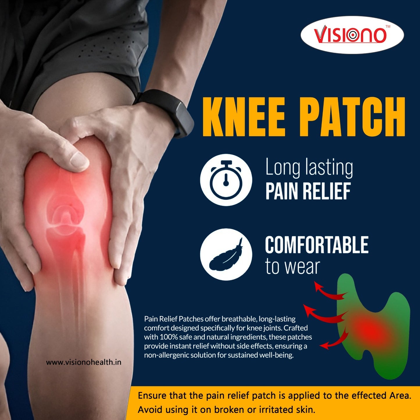Knee Pain Relief Patch