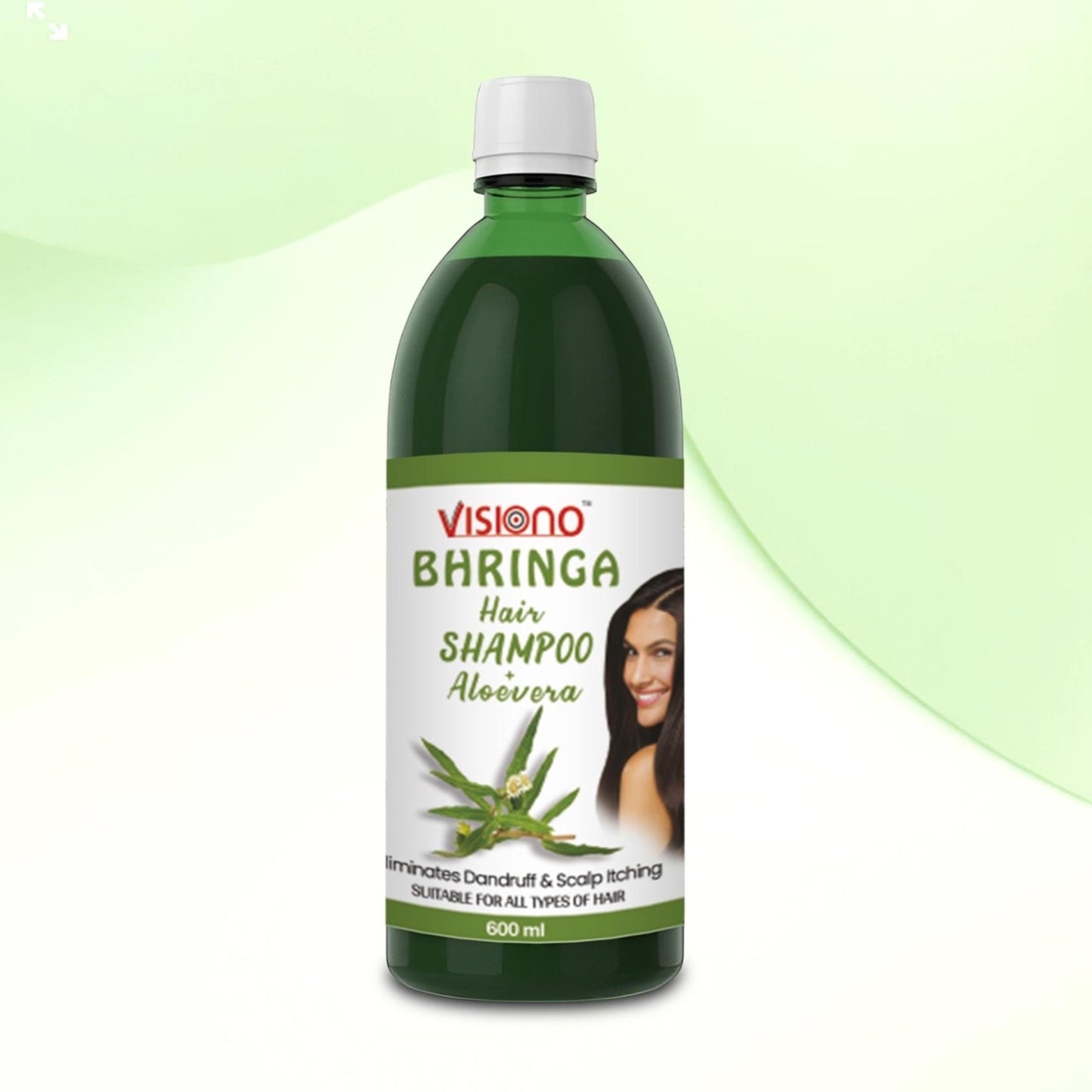 Hair Shampoo Bhringa with Aloevera 600ml