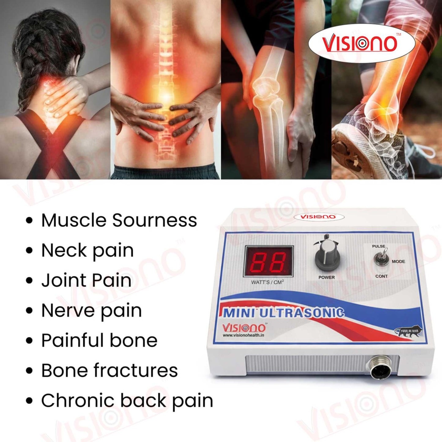 Mini Ultrasonic Therapy Machine