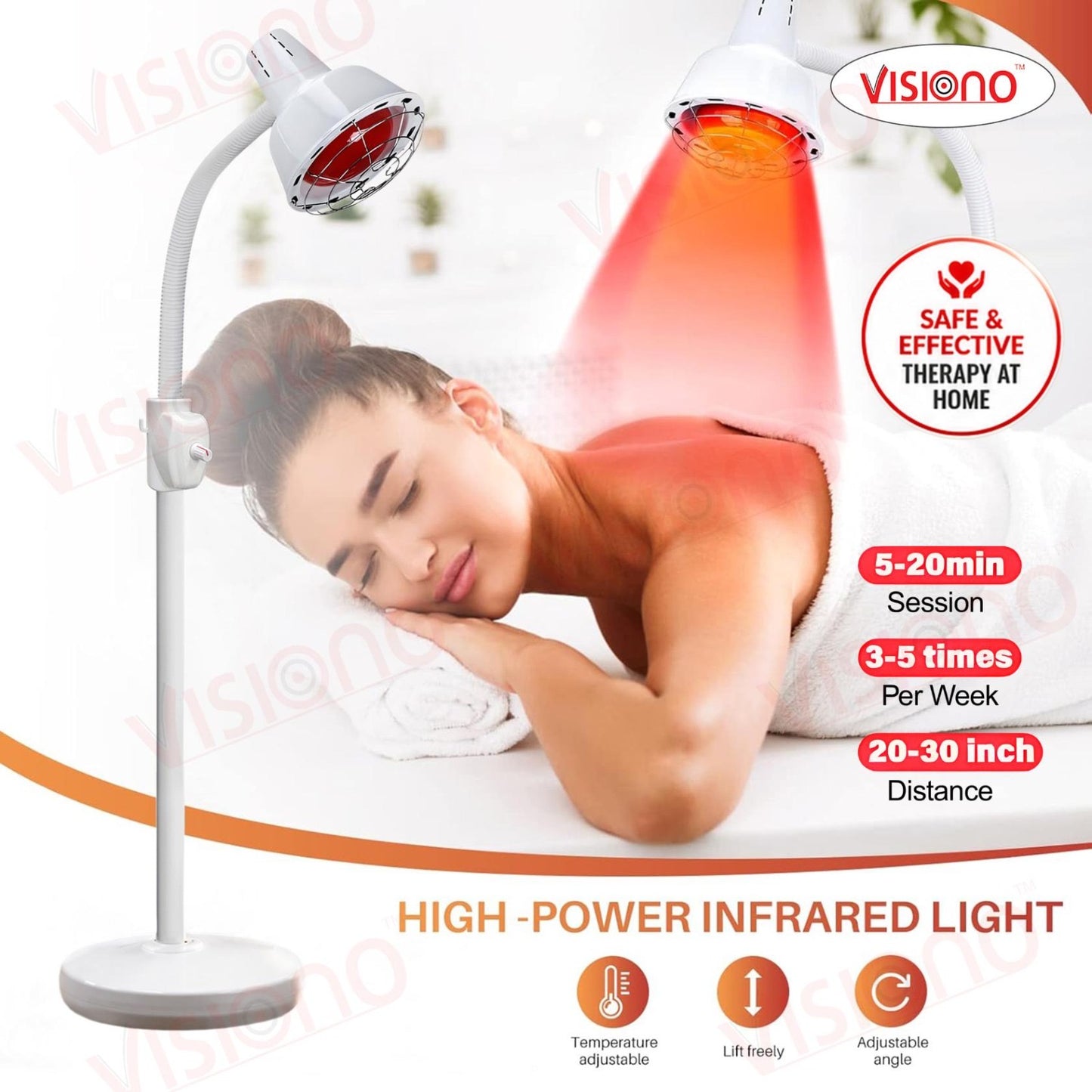 IR Lamp With Stand