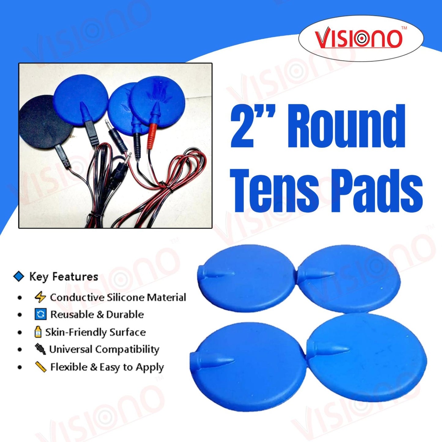 TENS Electrode Pads – Pain Relief & Therapy Pads