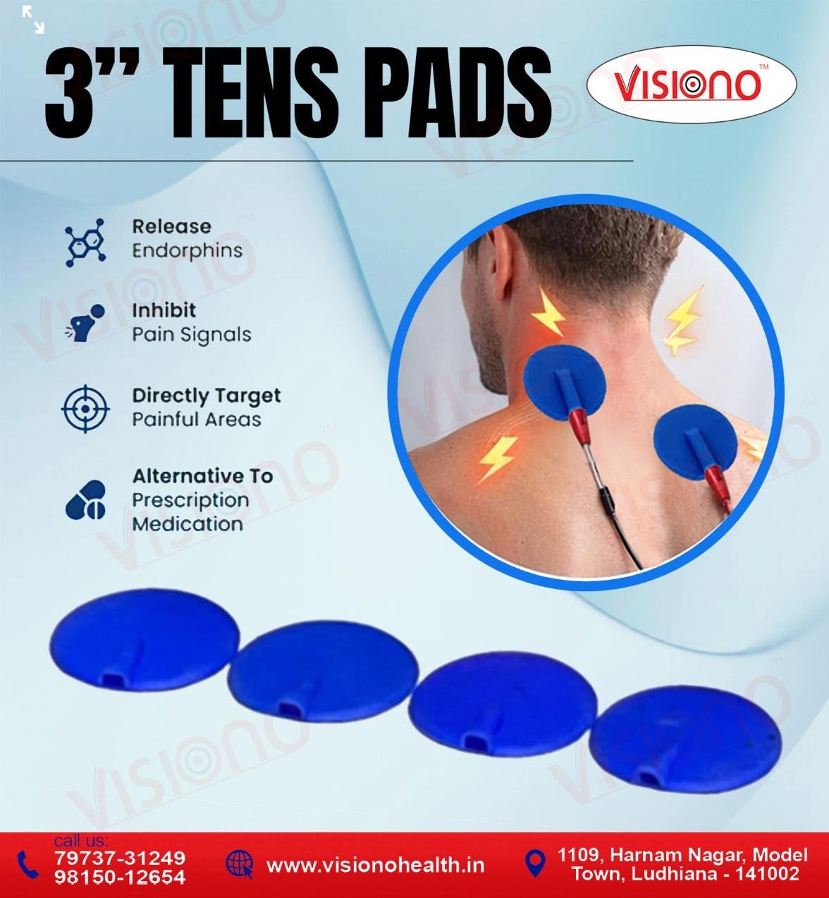 TENS Electrode Pads – Pain Relief & Therapy Pads