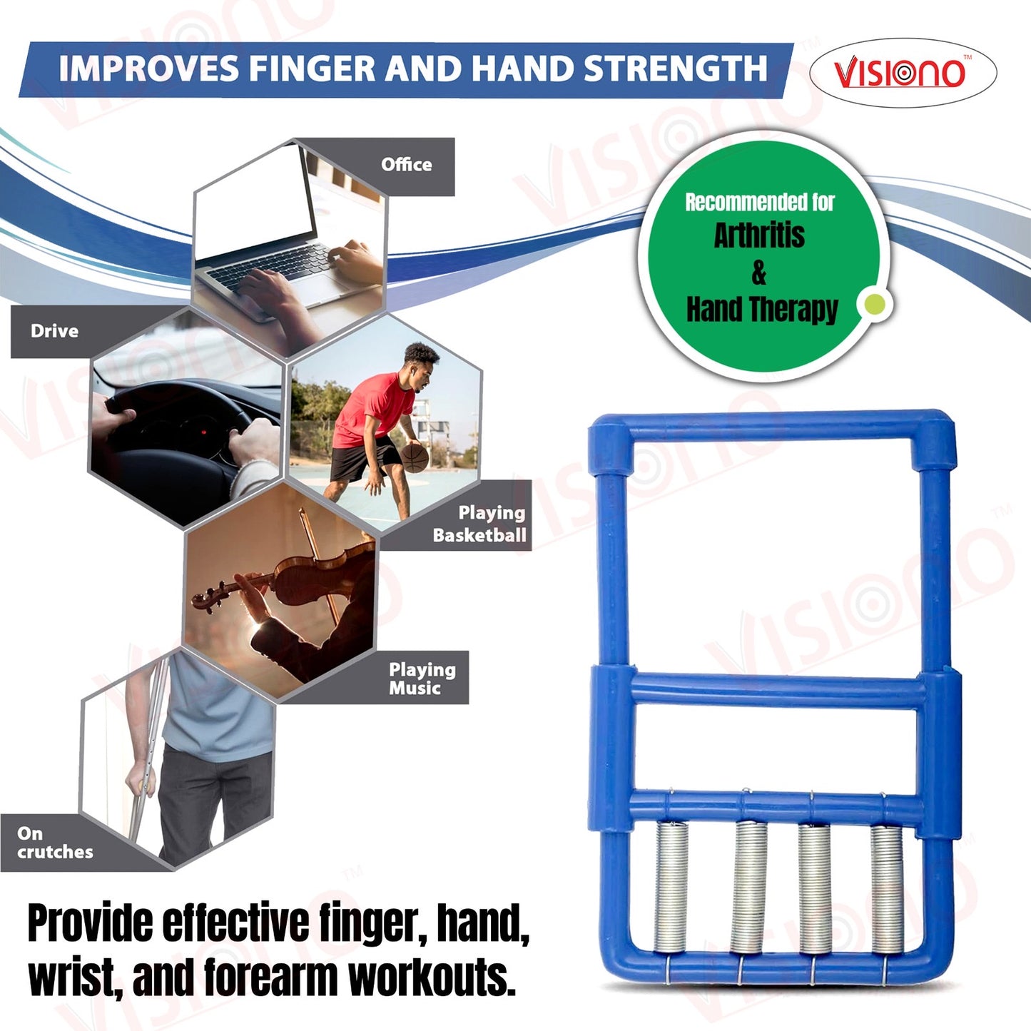 Finger Exerciser for Physiotherapy & Hand Rehabilitation