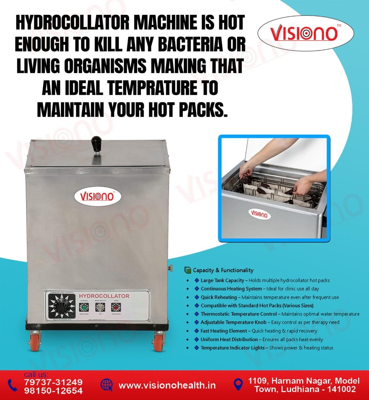 Hydrocollator 4 Pack