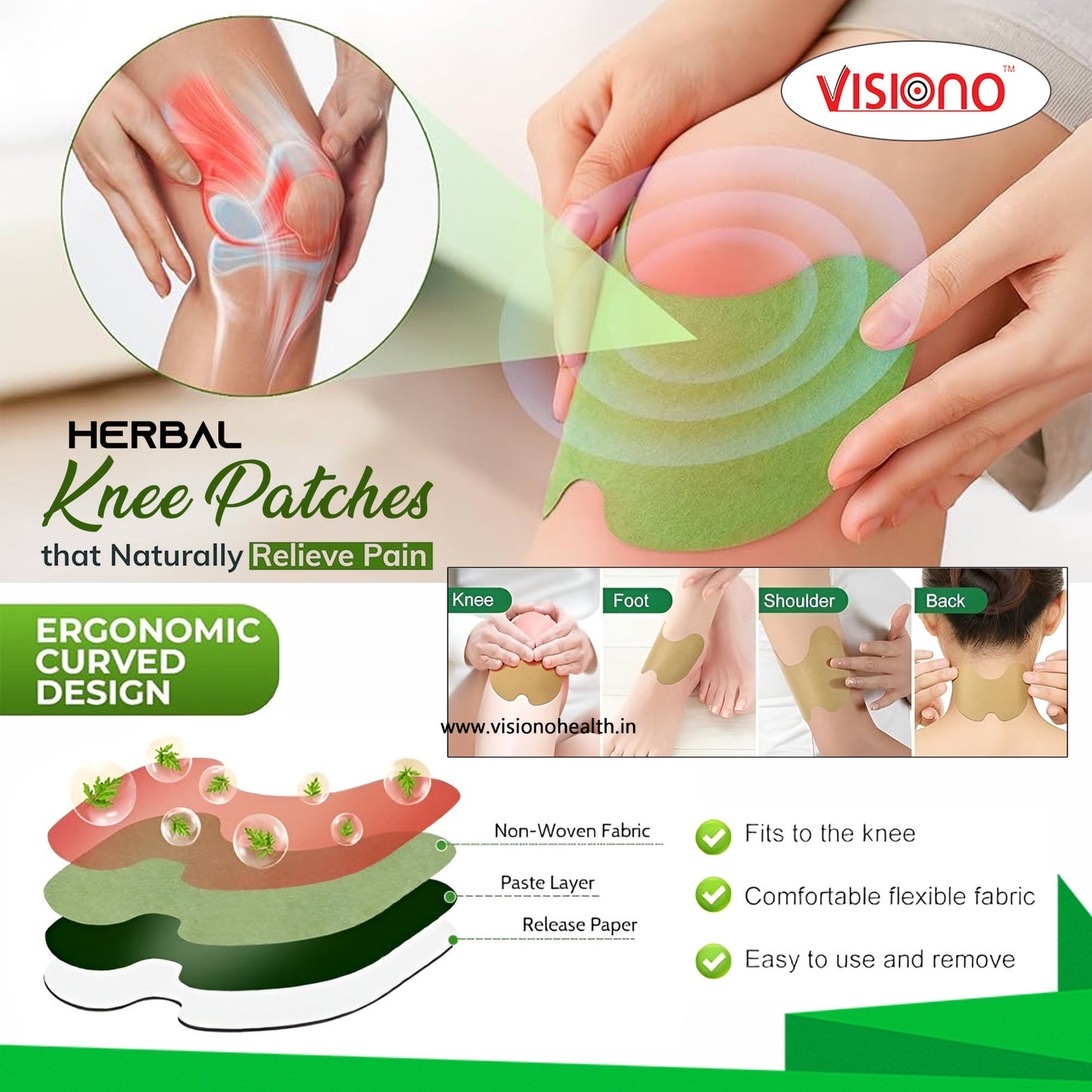 Knee Pain Relief Patch
