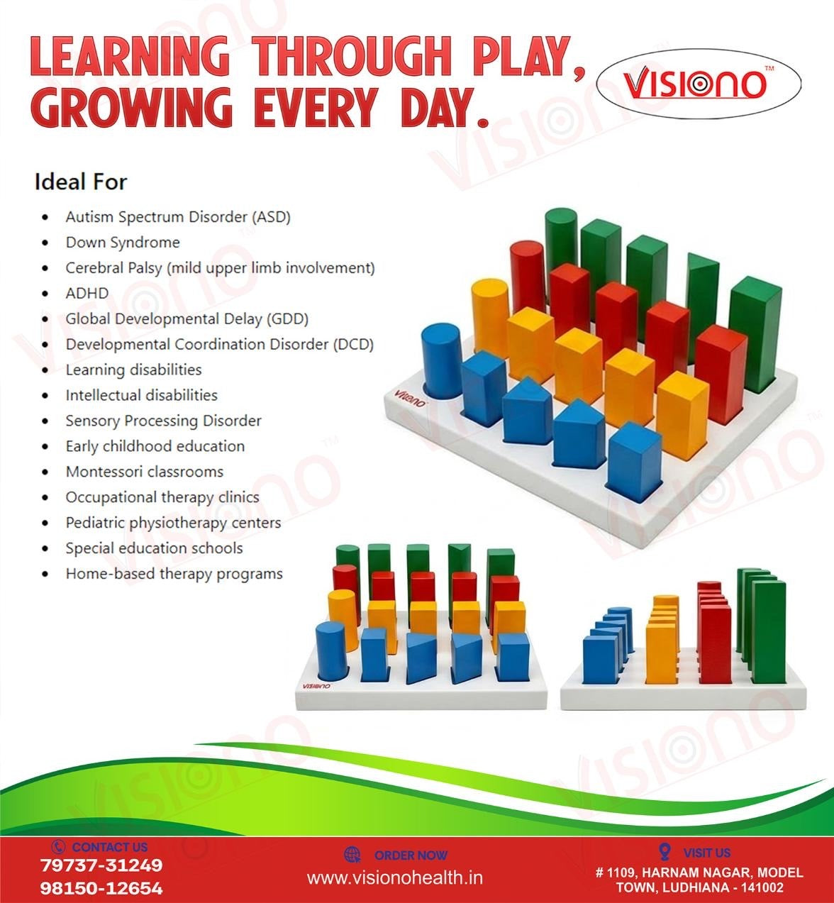 Multi Shape Peg Board