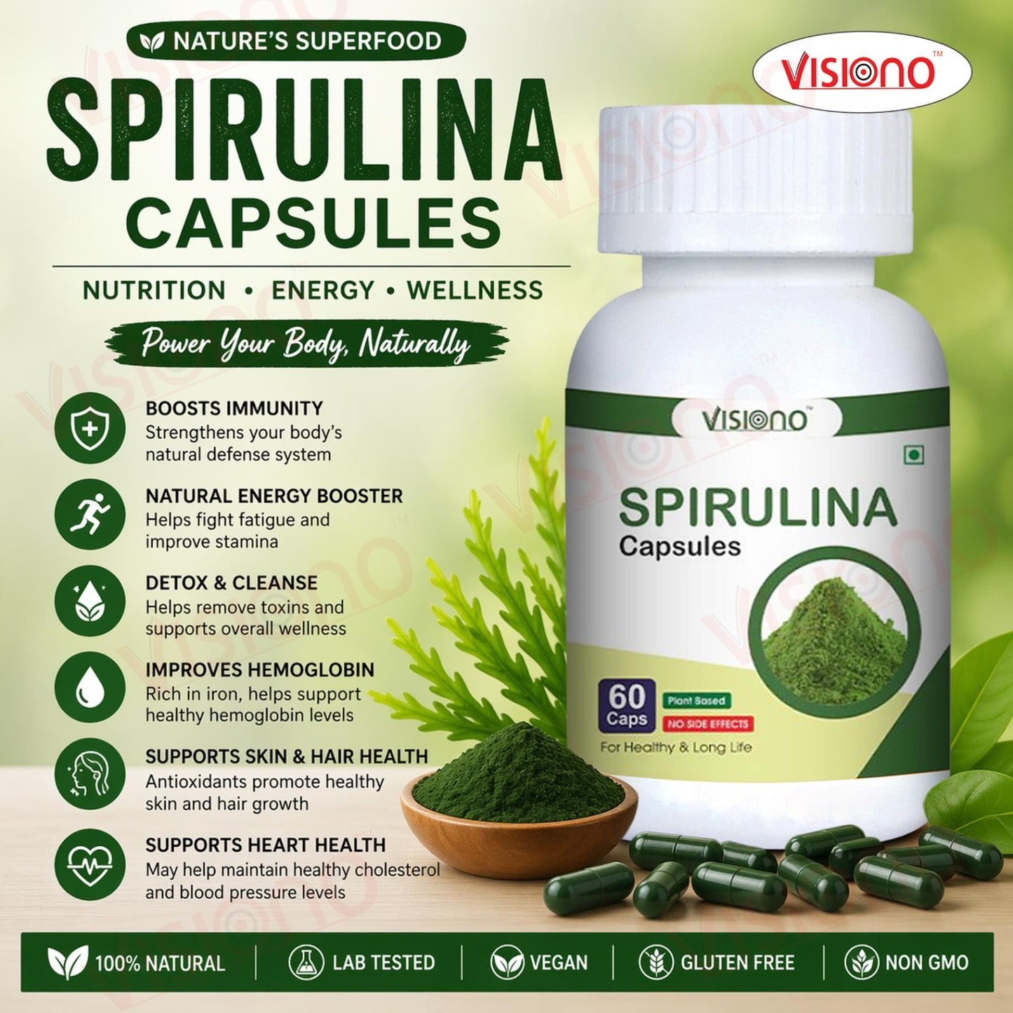 Spirulina Capsules