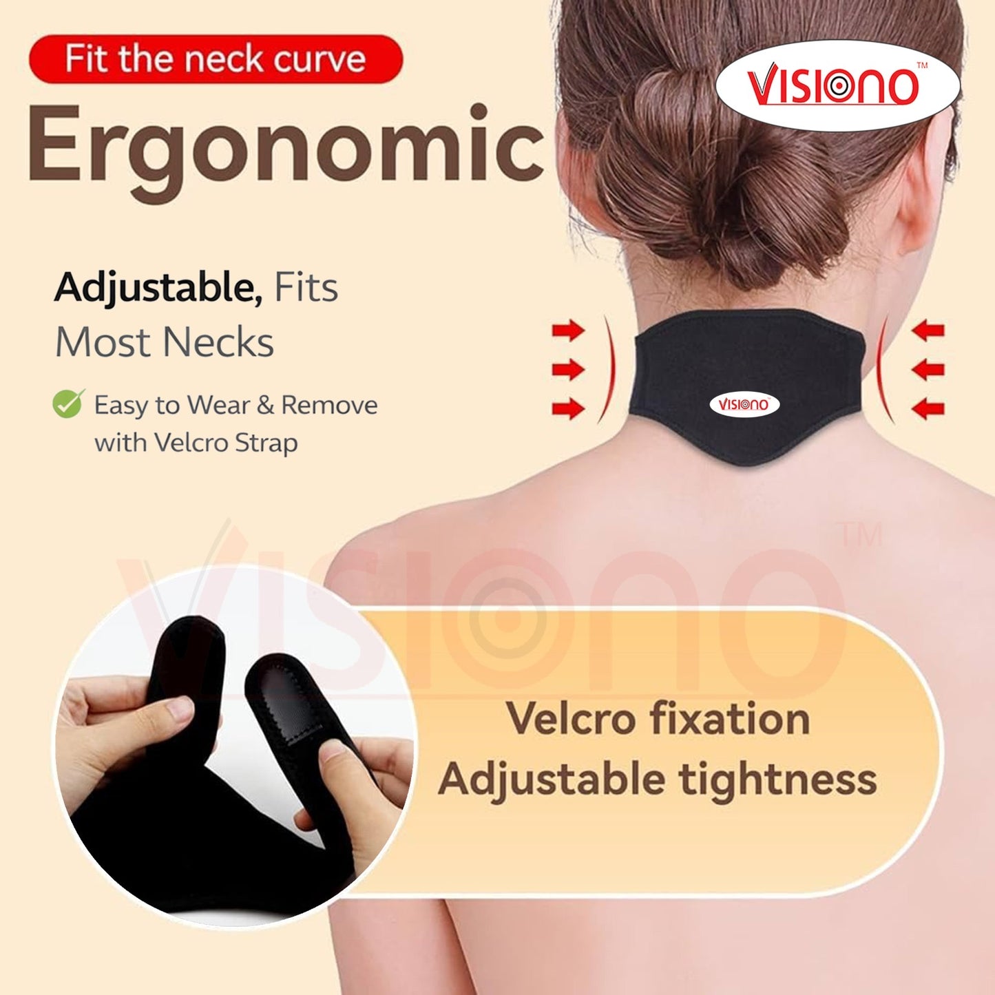 Cervical magnetic belt