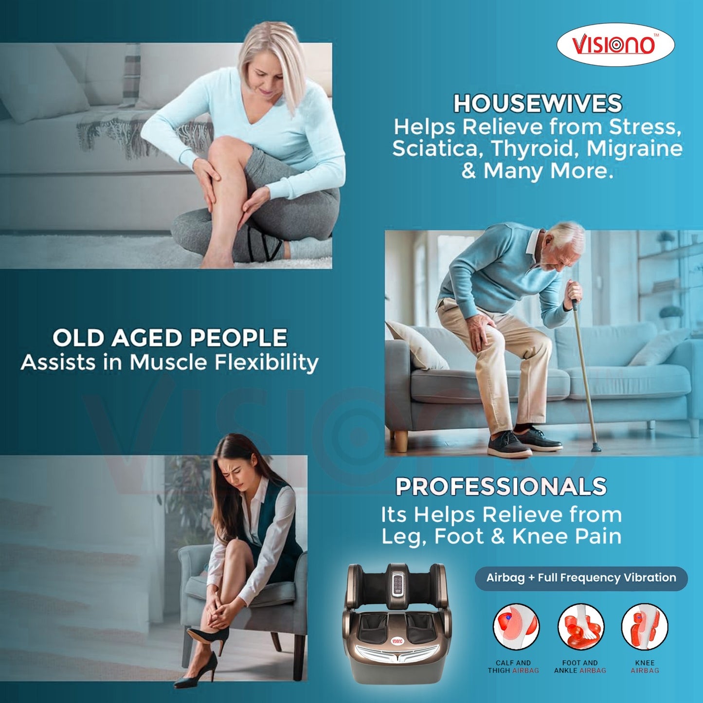 Foot, Leg & Thigh Massager