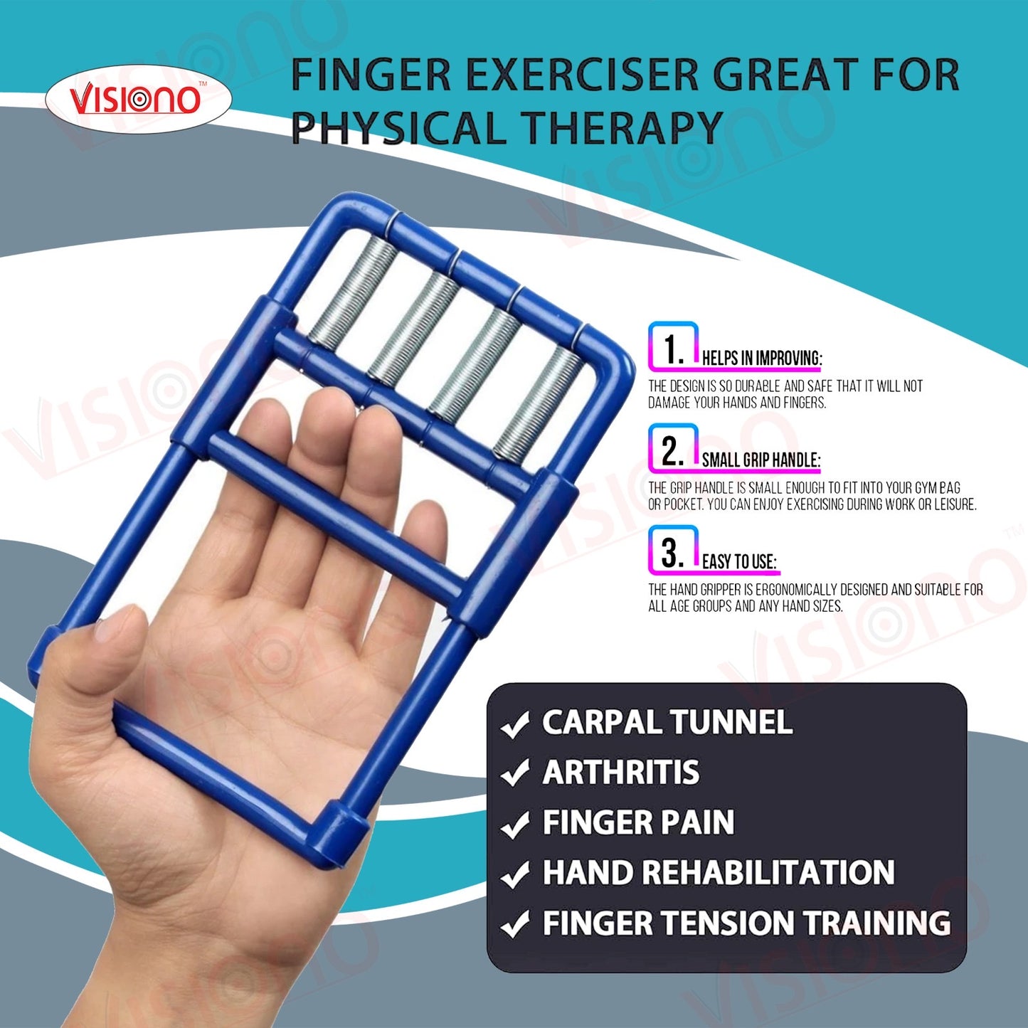 Finger Exerciser for Physiotherapy & Hand Rehabilitation