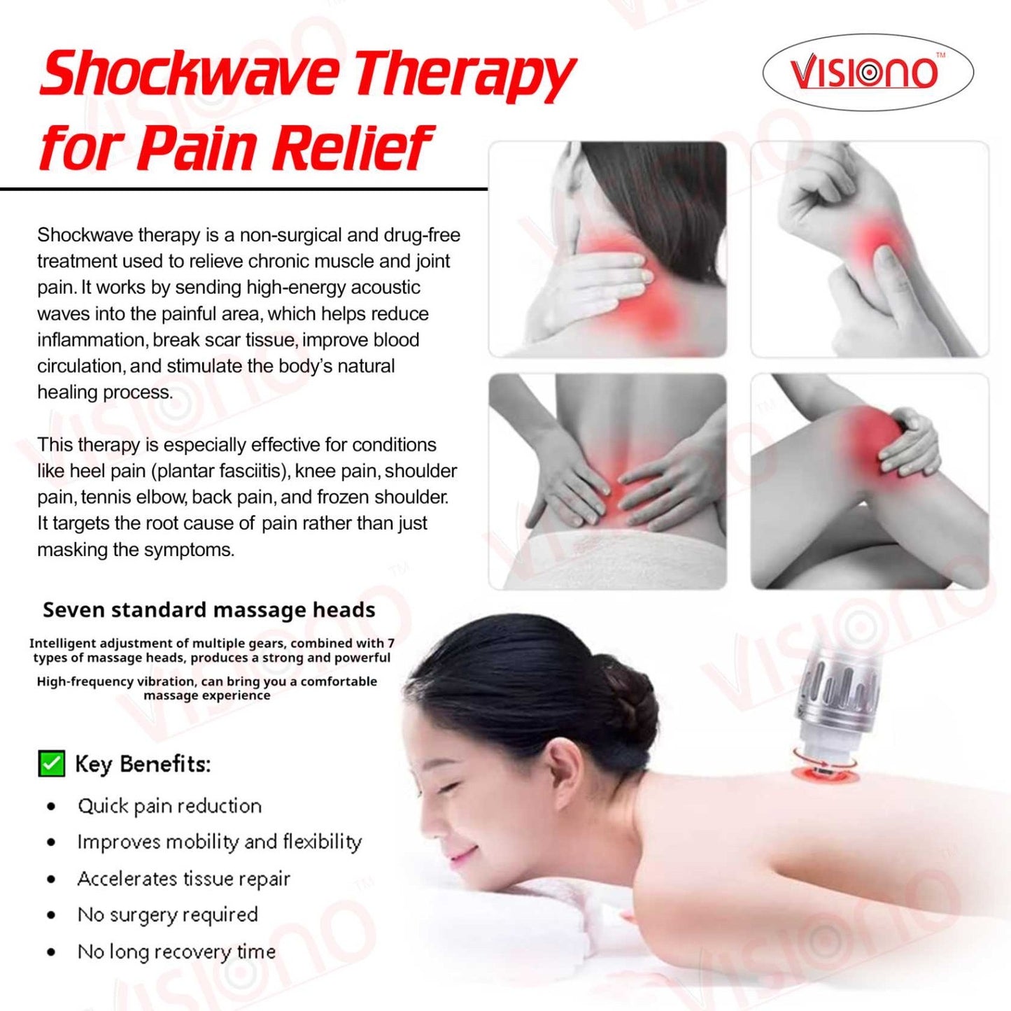 Visiono Shockwave Therapy Machine