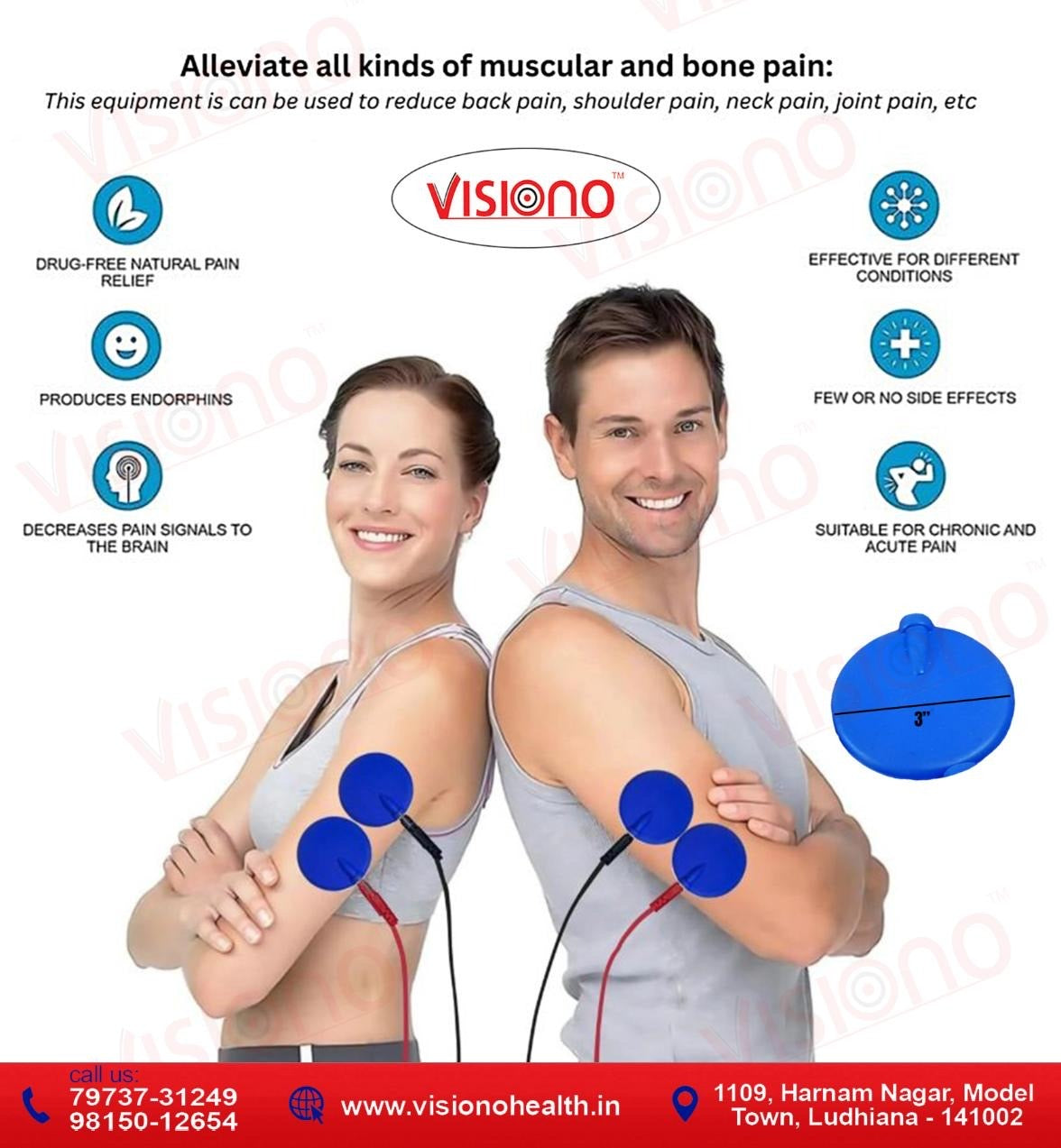 TENS Electrode Pads – Pain Relief & Therapy Pads