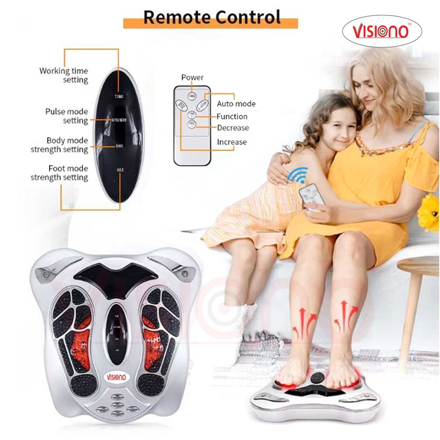 Advanced EMS & TENS Foot Massage Machine