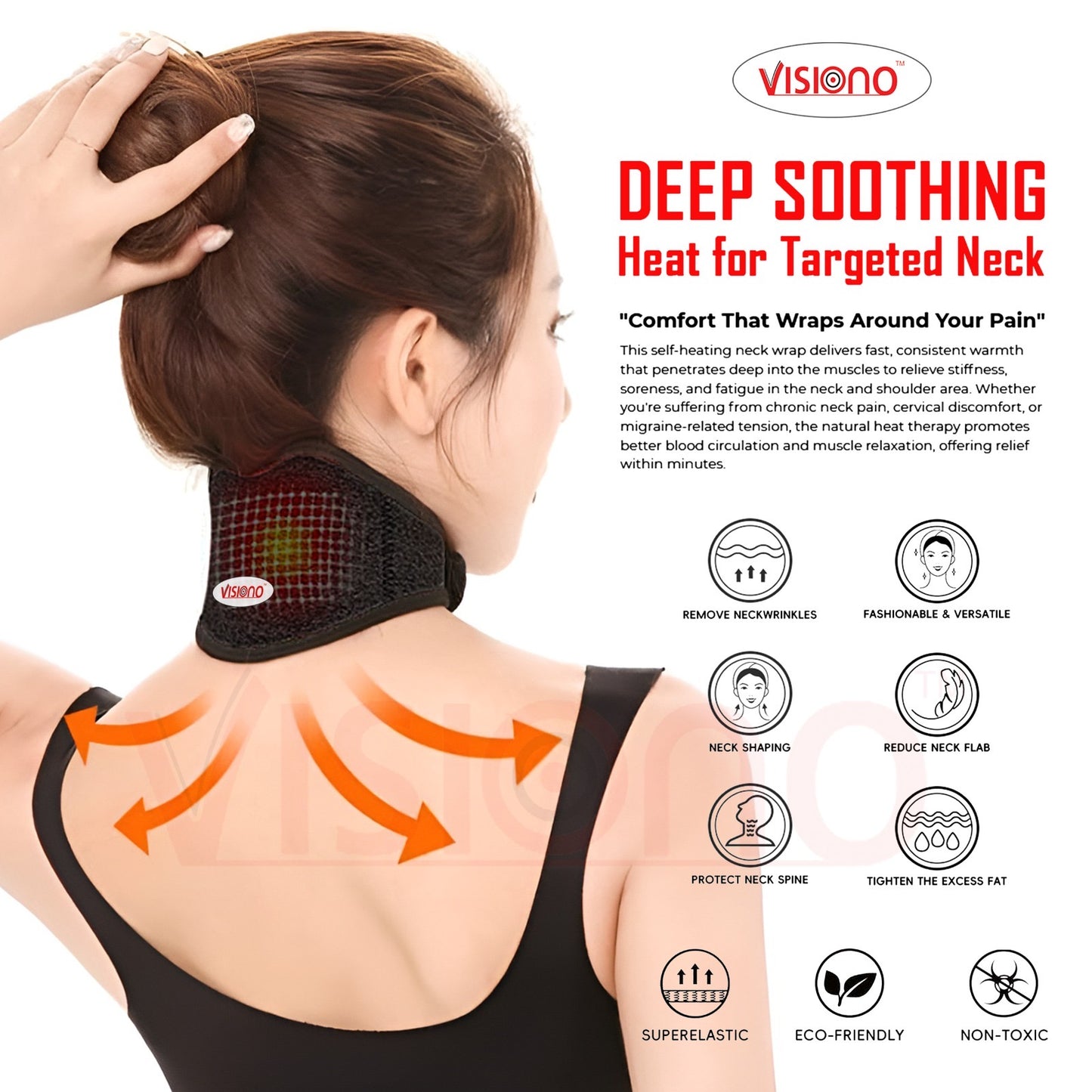 Cervical magnetic belt