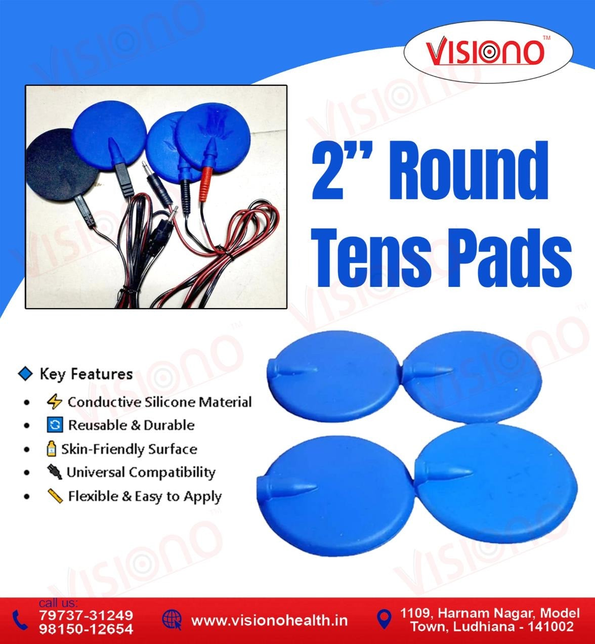 TENS Electrode Pads – Pain Relief & Therapy Pads