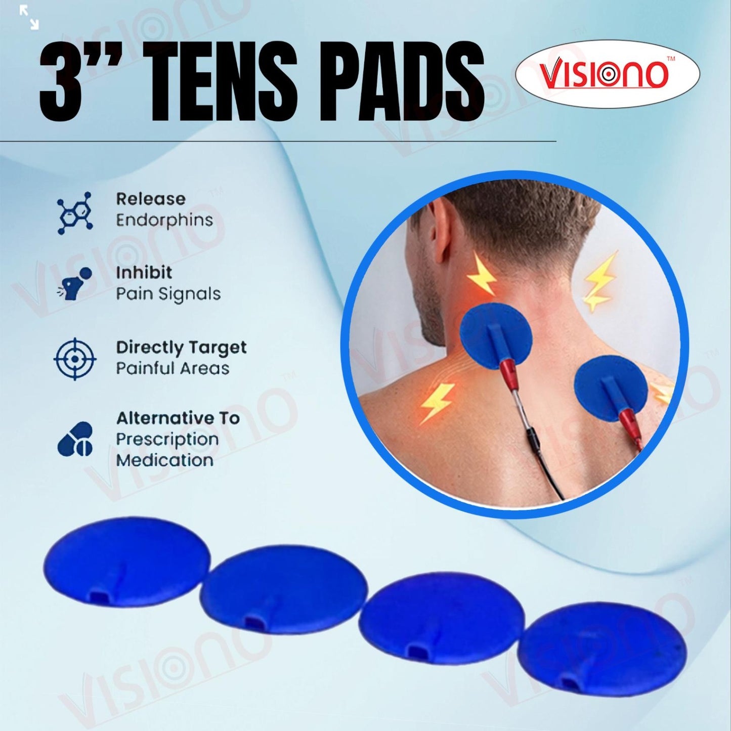 TENS Electrode Pads – Pain Relief & Therapy Pads