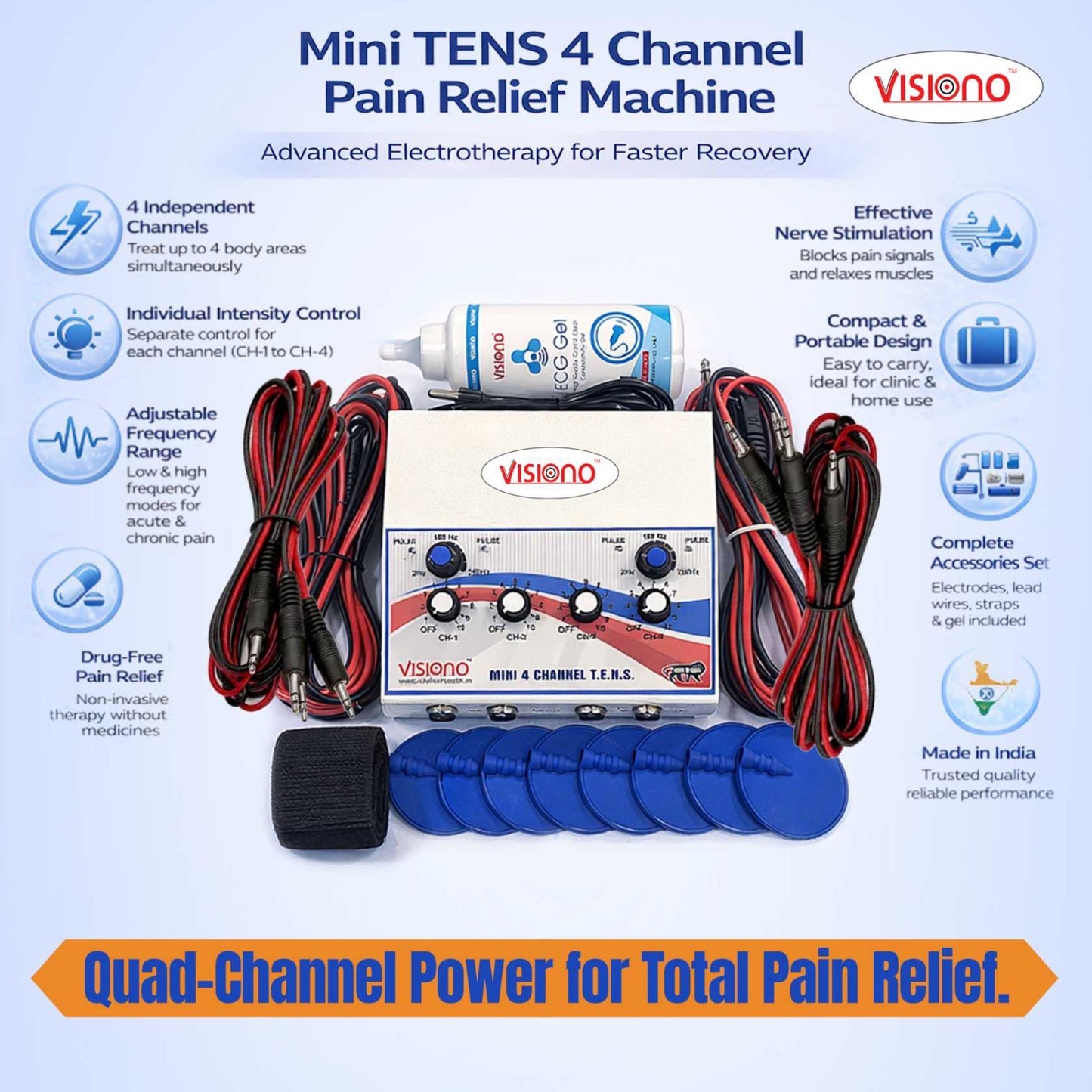 Mini 4 Channel Tens