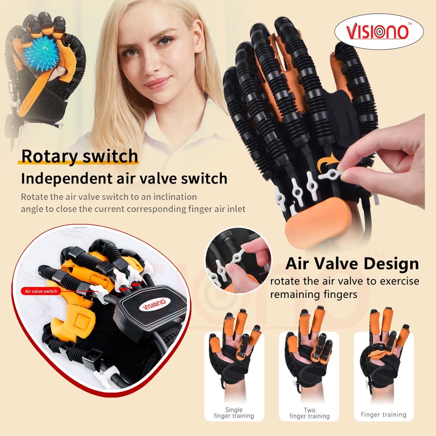 Glove Mirror Hand