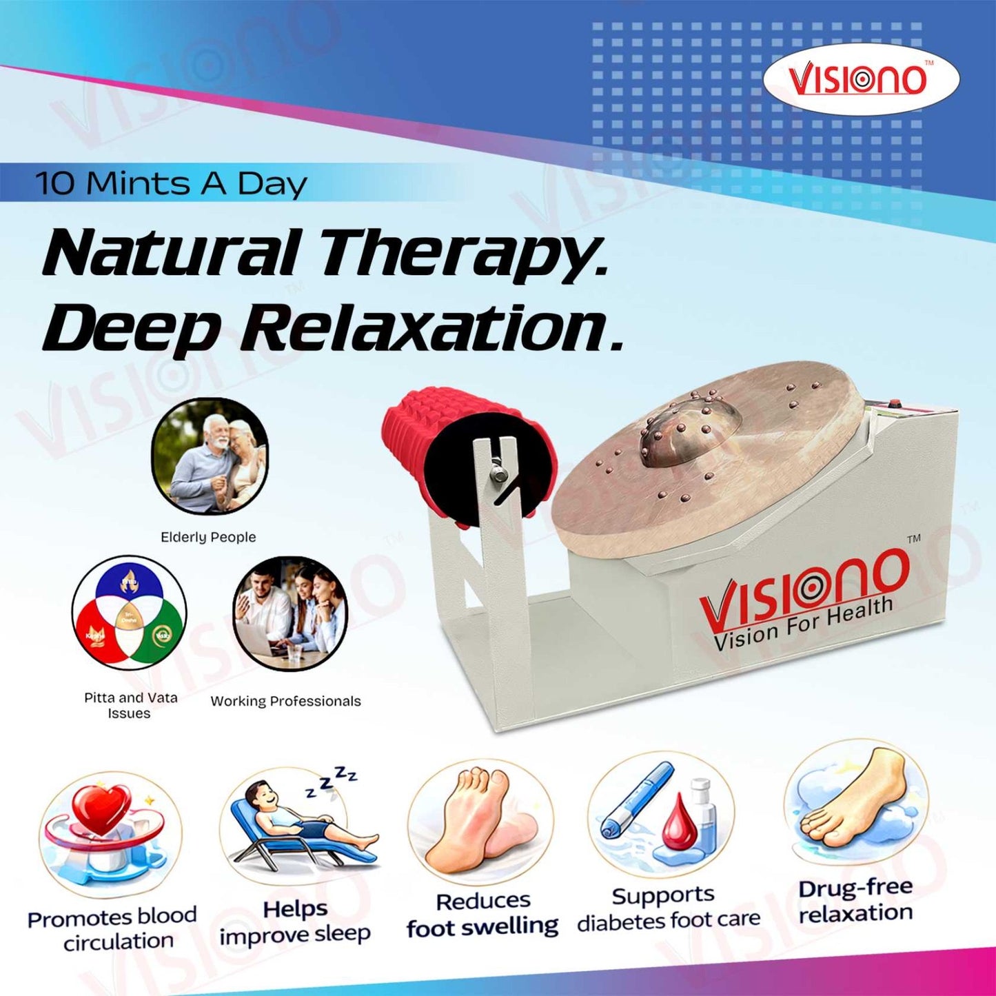 Kansa Thali Foot Massager