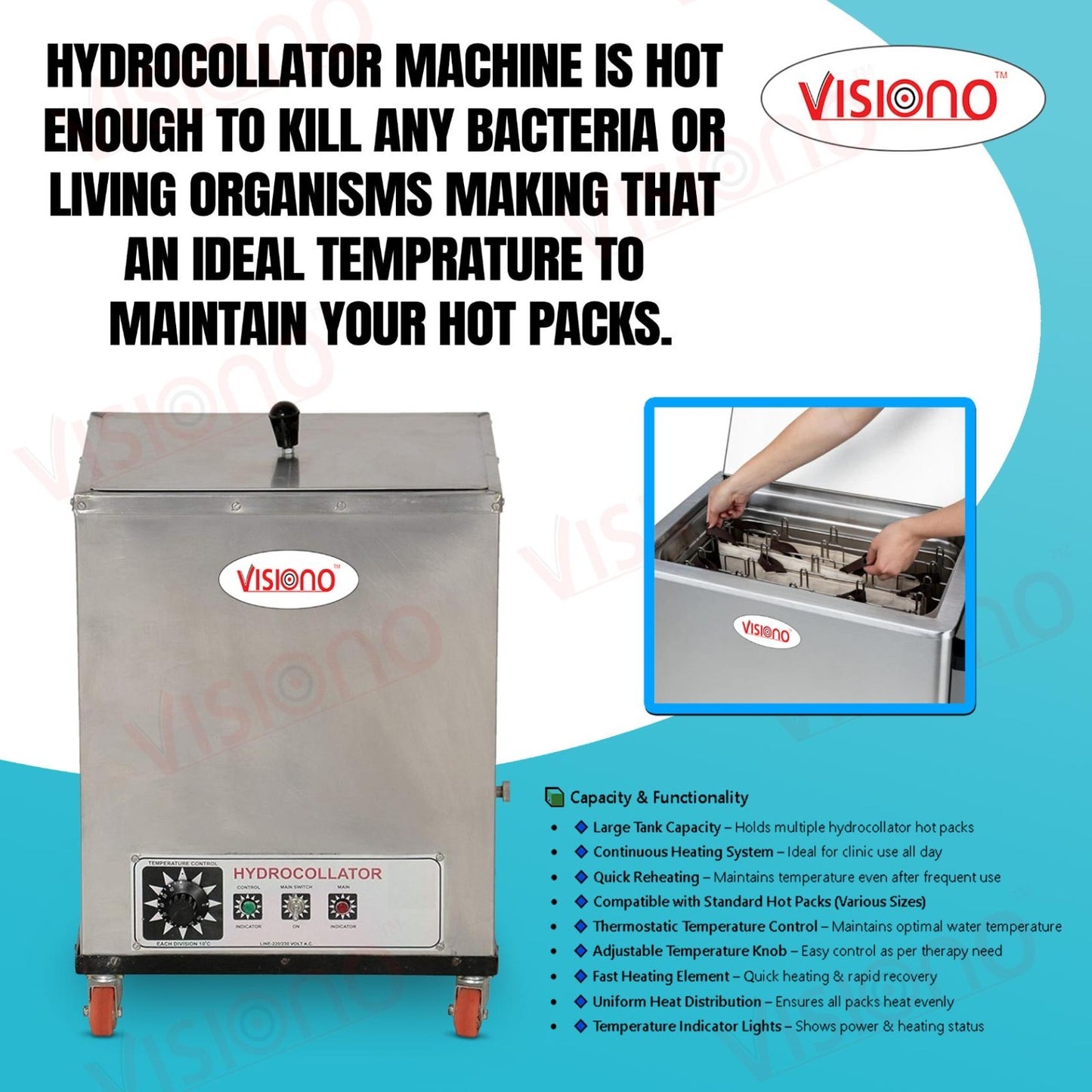 Hydrocollator 4 Pack
