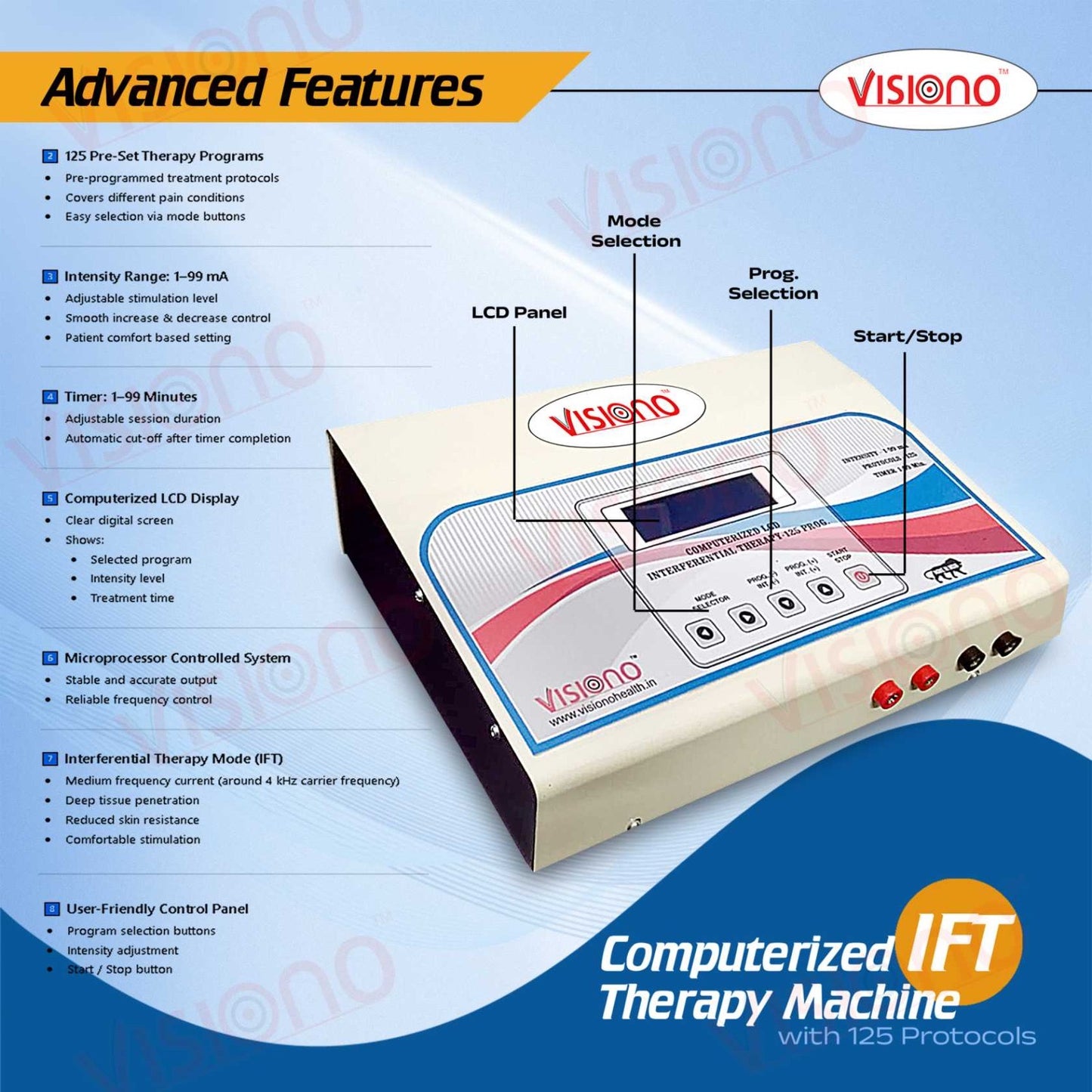 Visiono IFT Machine – 125 Program, 4 Channel Output