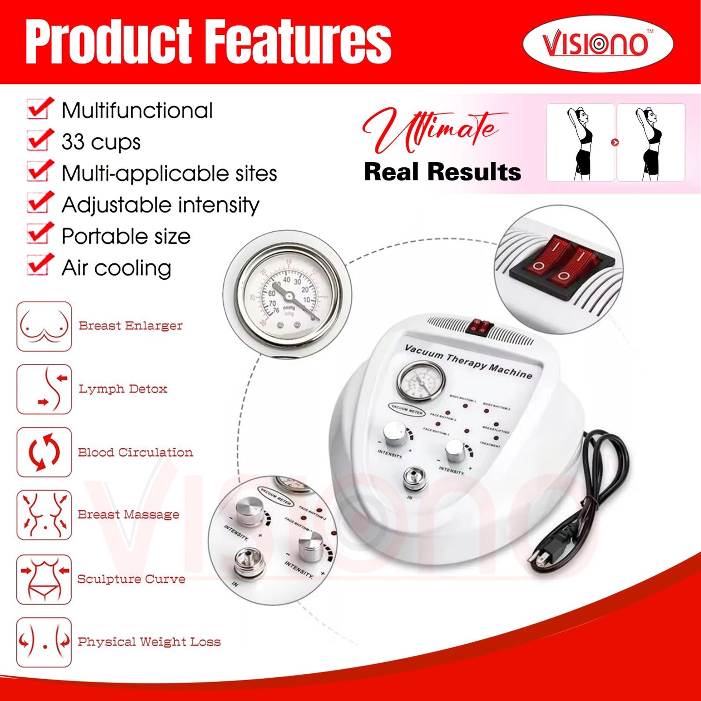 Vacuum Therapy Machine – Multifunction Body Shaping & Cupping System