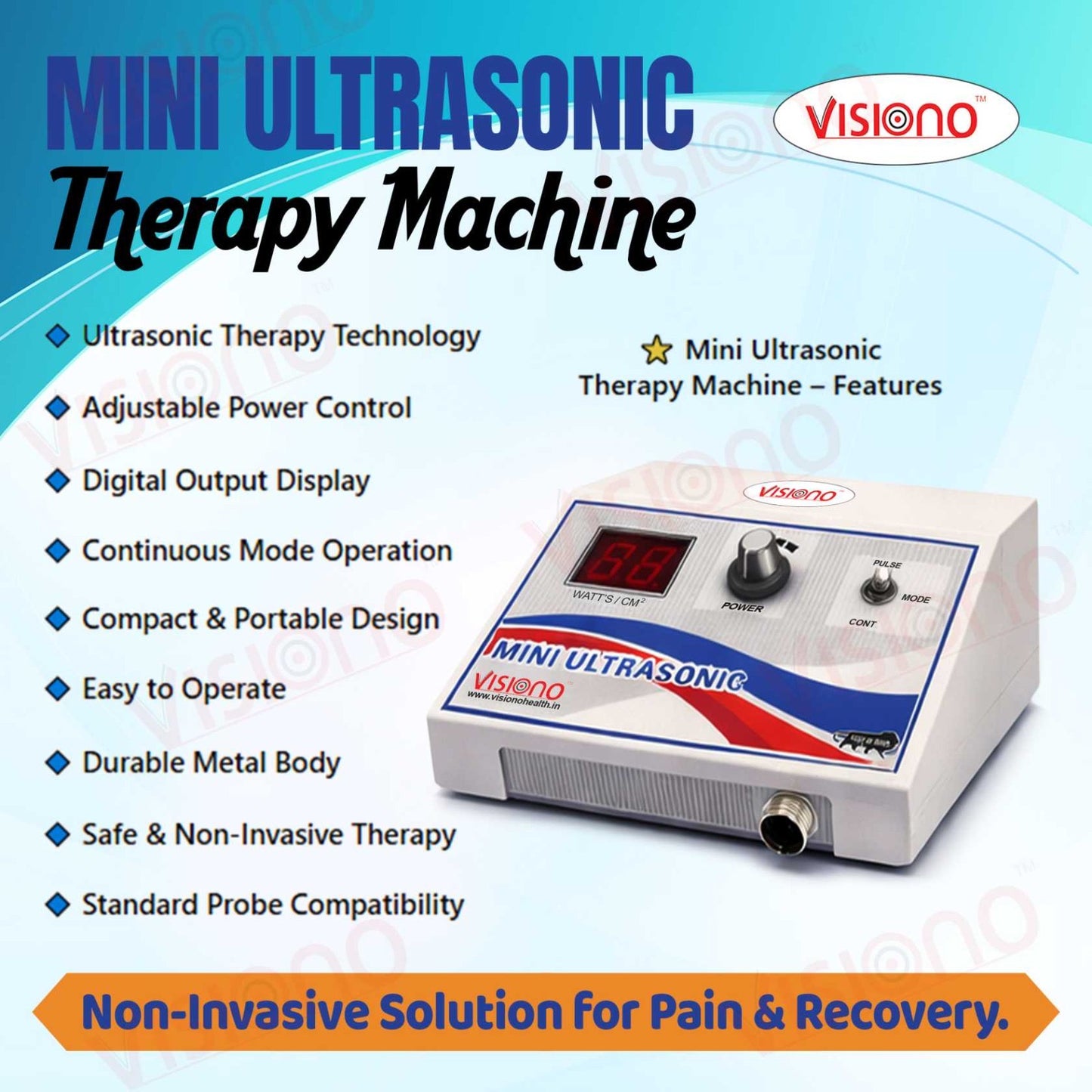 Mini Ultrasonic Therapy Machine