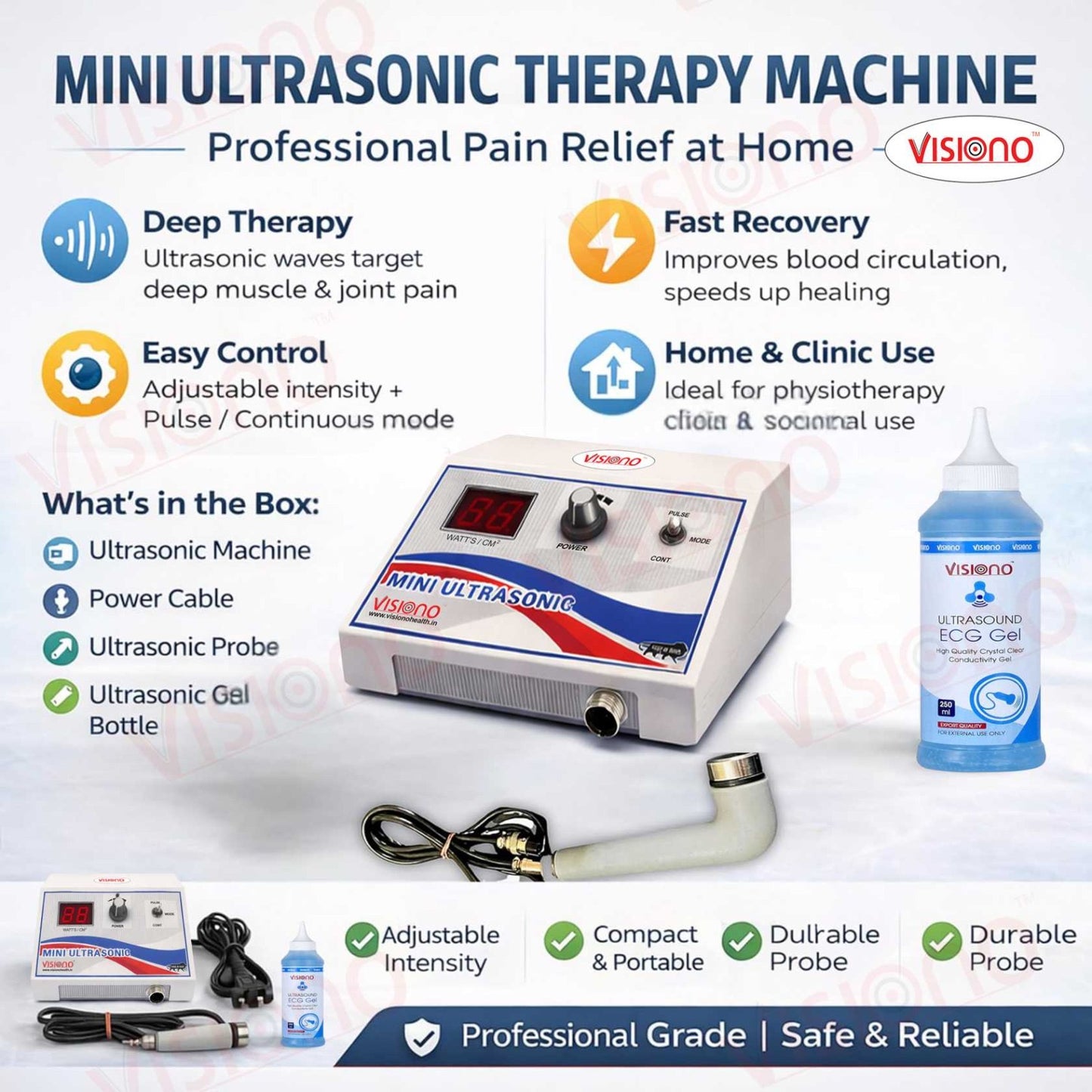 Mini Ultrasonic Therapy Machine