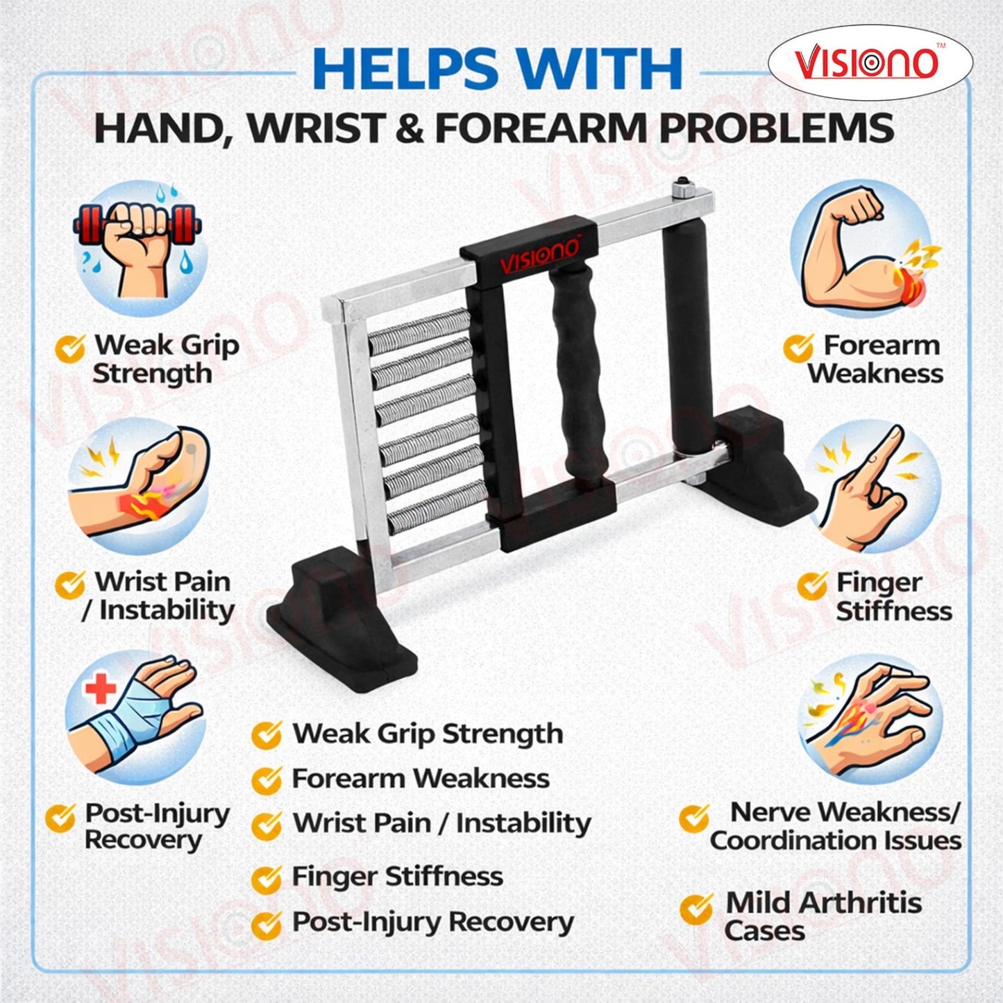 Hand Gripper With Springs