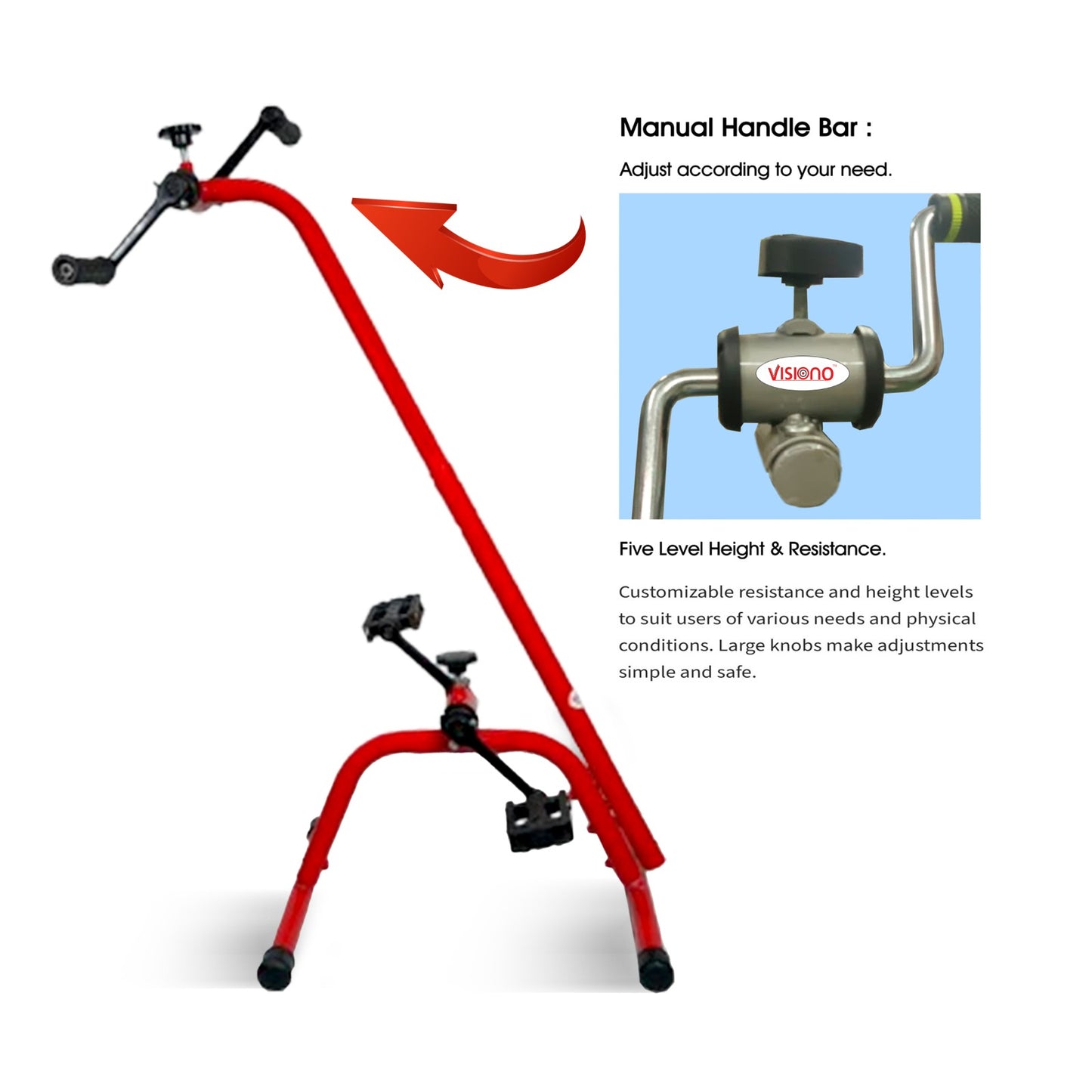 Pedo Cycle With Hand