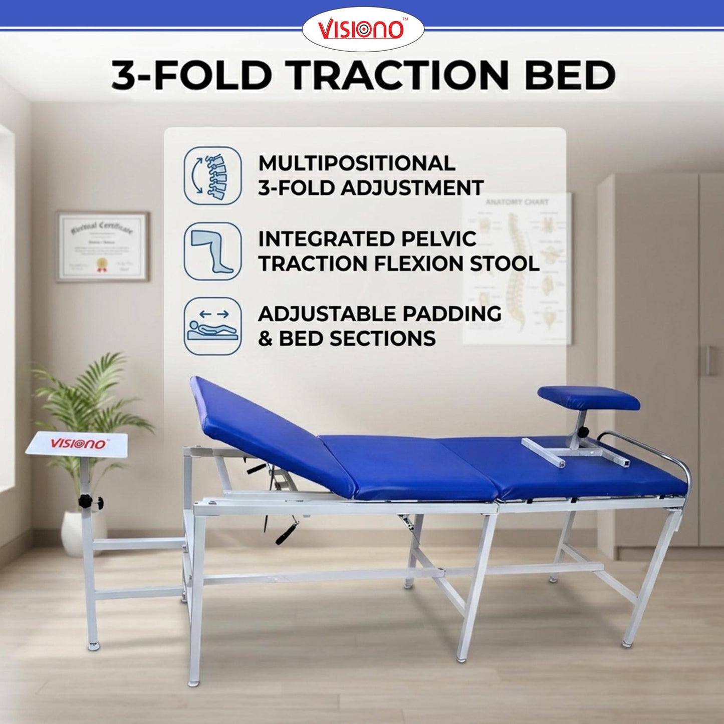 Traction Bed 3Fold