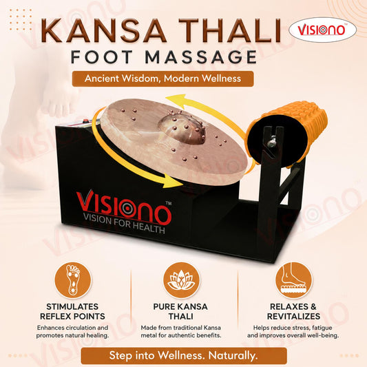 Kansa Thali Foot Massager