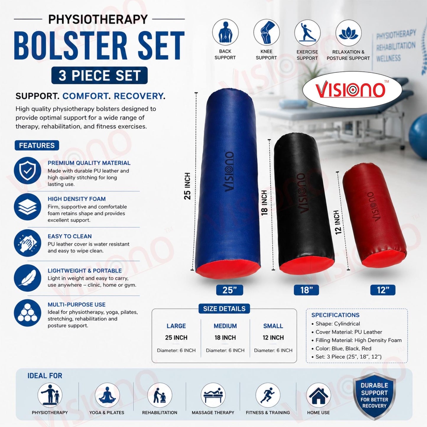 Bolster 3pcs Set