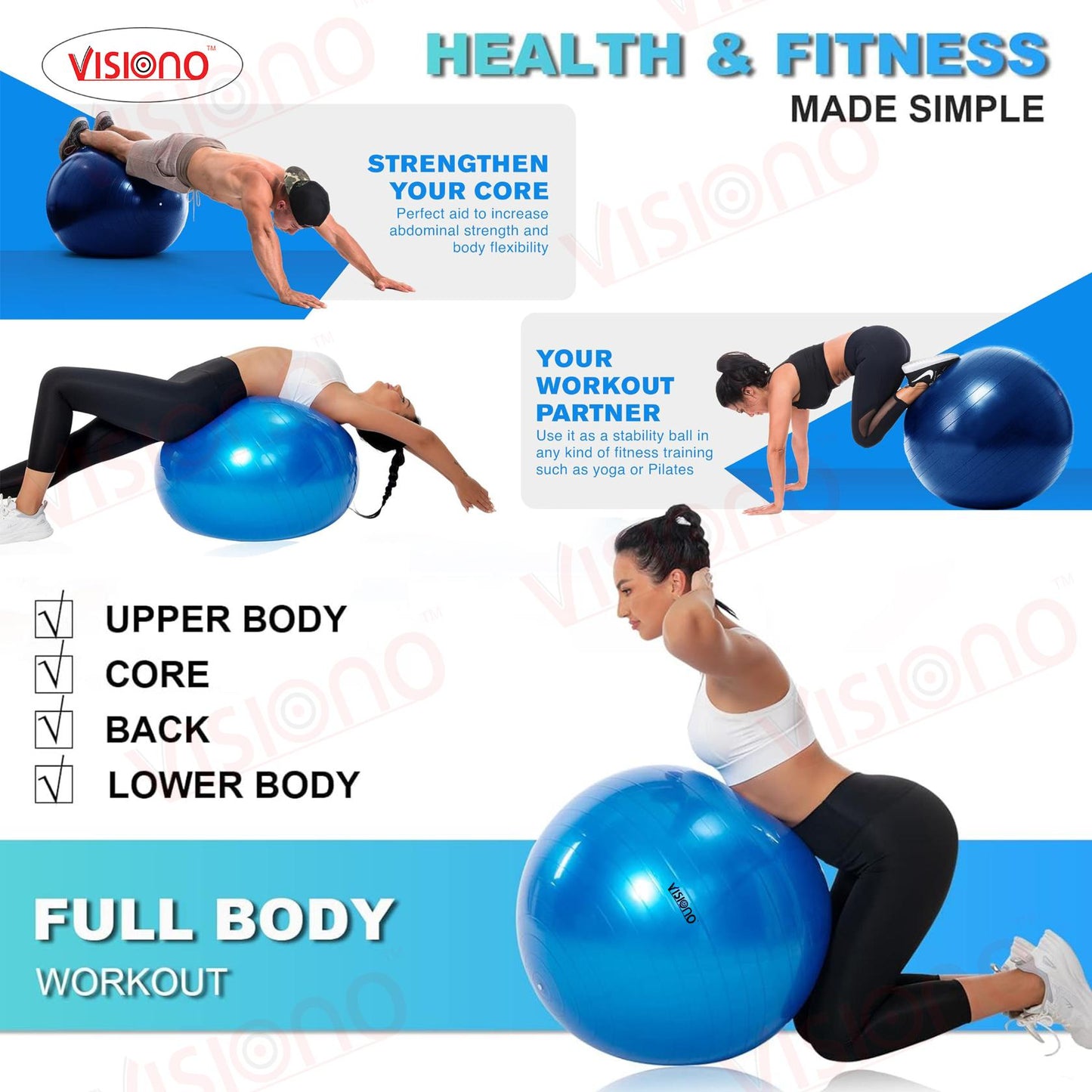 Gym ball 55 cm