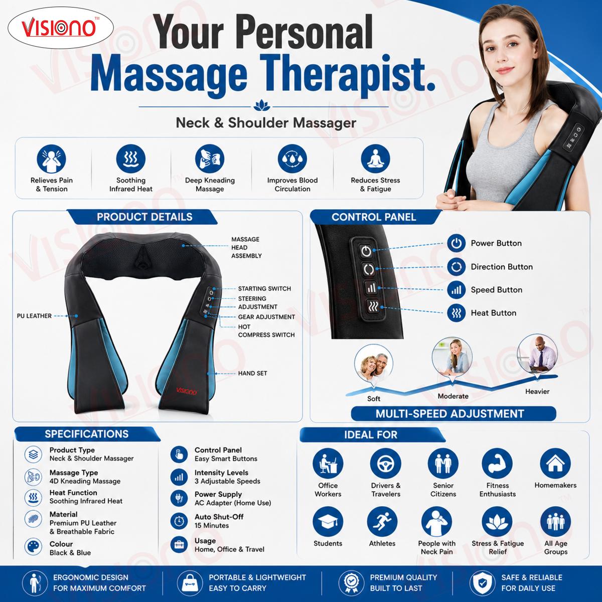 Cervical  Neck & Shoulder Massager