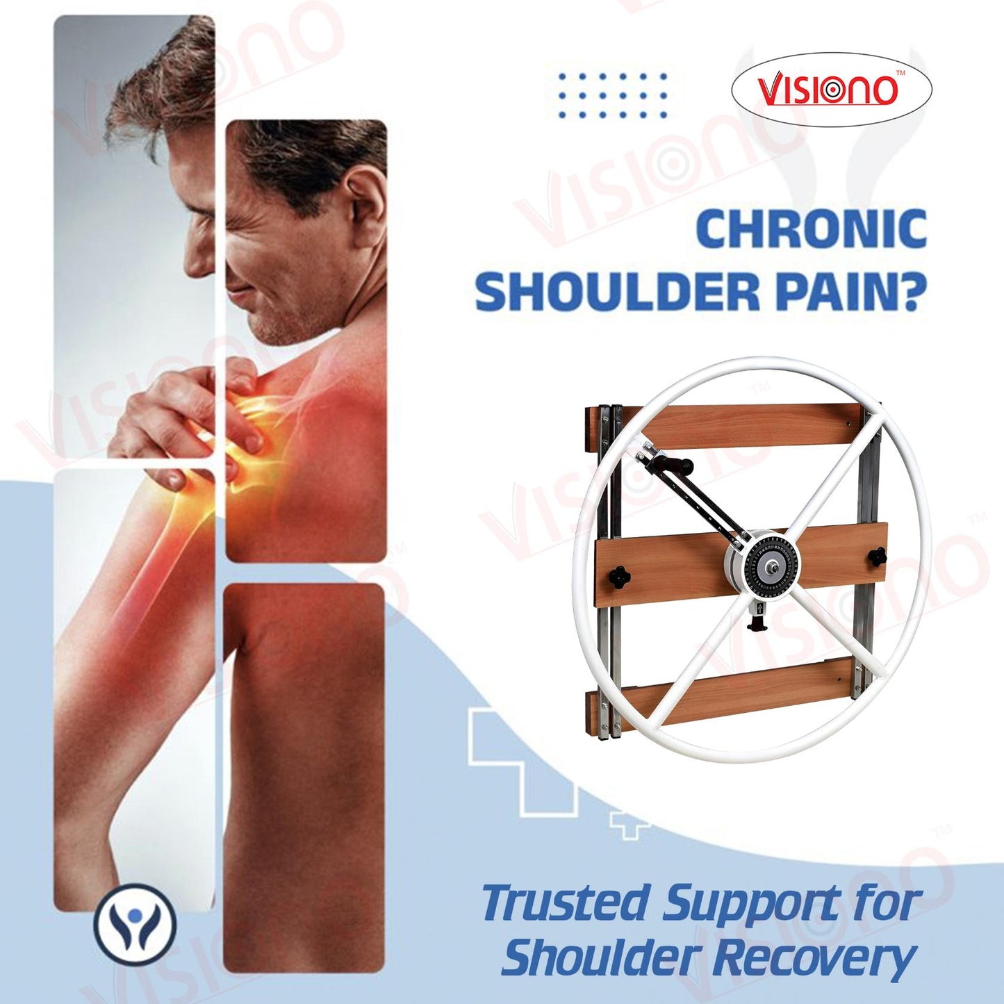 Shoulder Wheel Wal Mounting