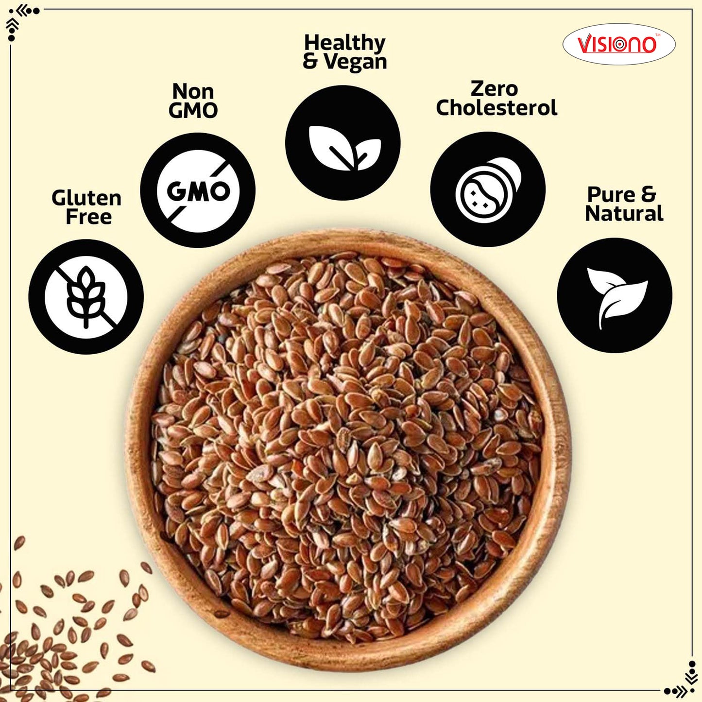 Flaxseed Roasted
