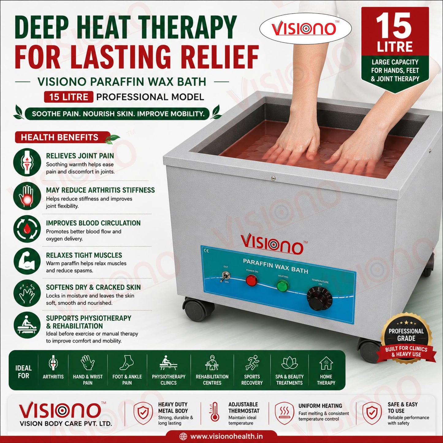 WAX BATH 15 Ltr.