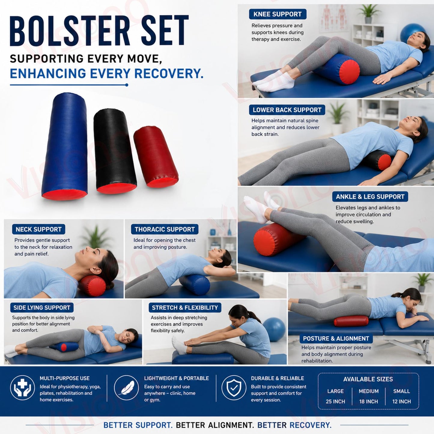 Bolster 3pcs Set