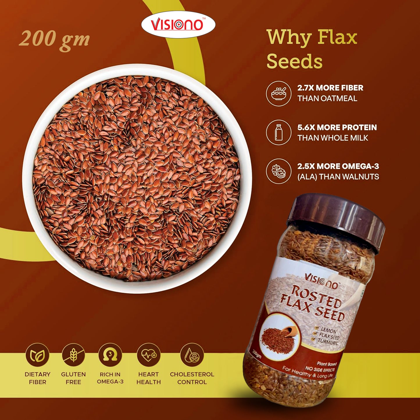 Flaxseed Roasted