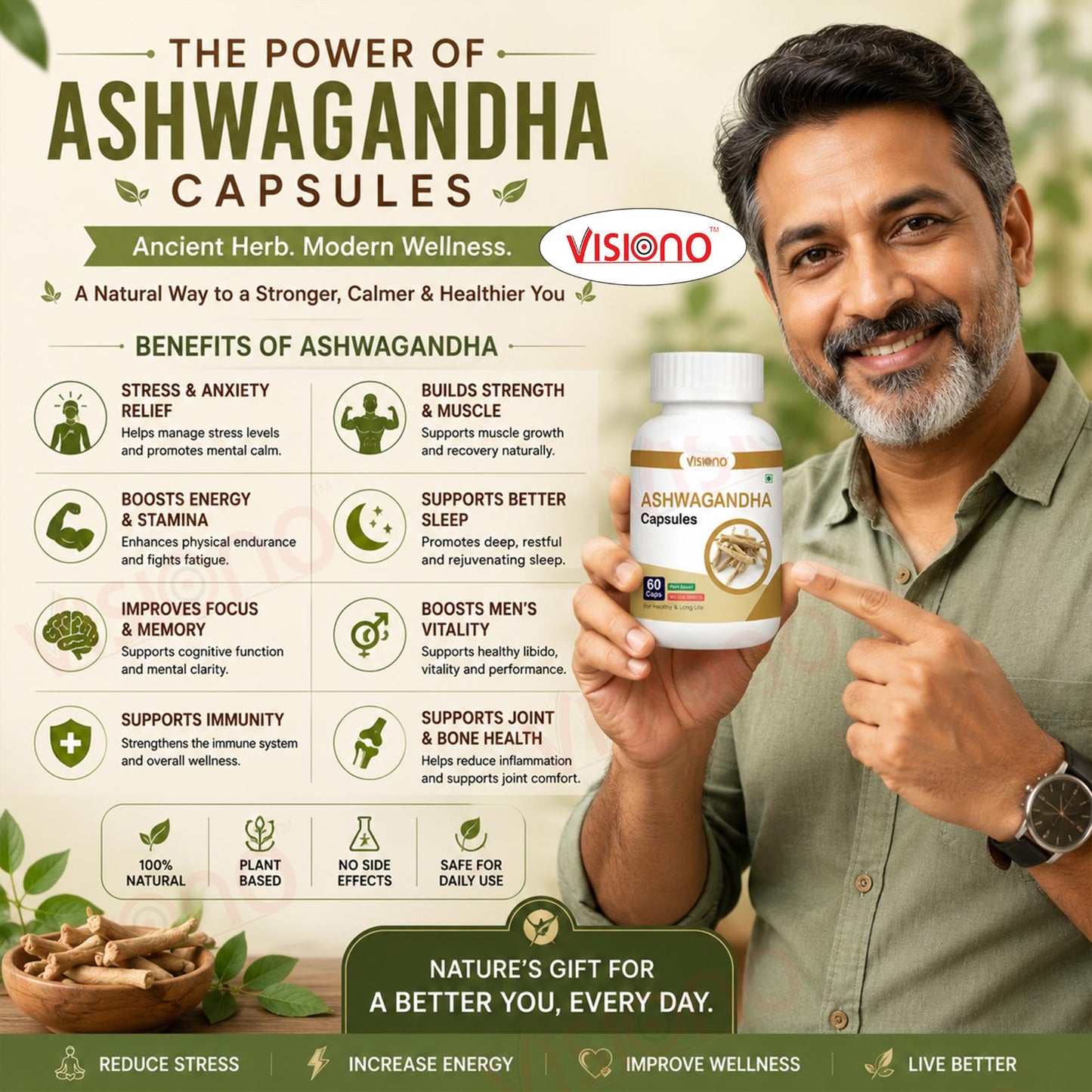 Ashwagandha (60 Caps)