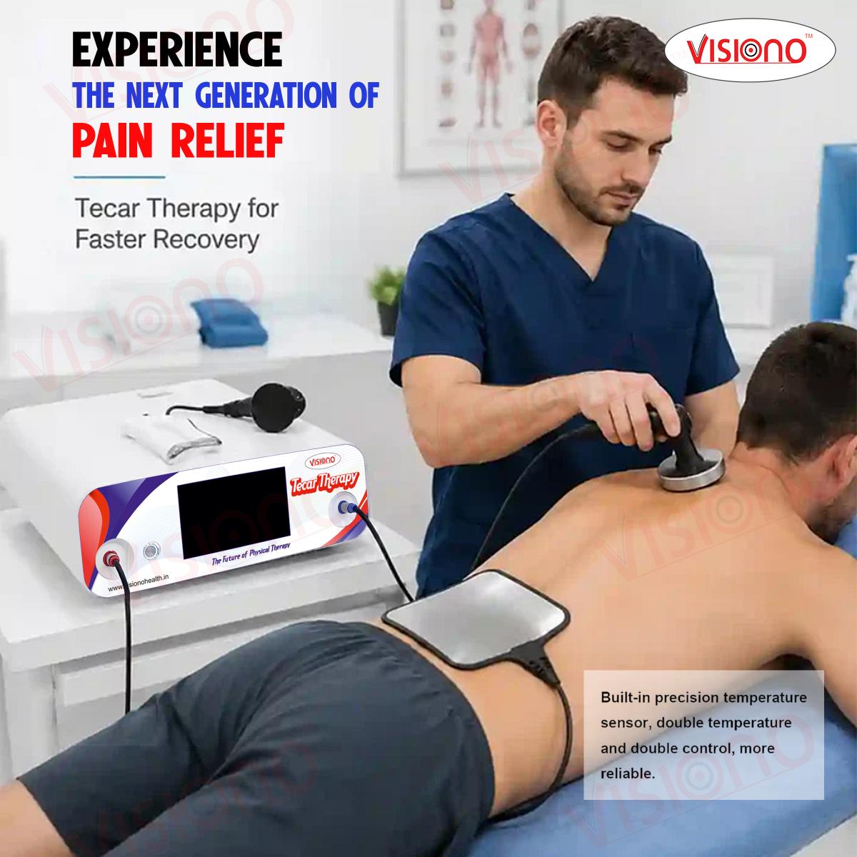 TECAR Therapy Machine | for Pain Relief, Deep Tissue Repair, Sports Rehabilitation, Muscle Recovery & Inflammation Reduction | Professional Clinic Use