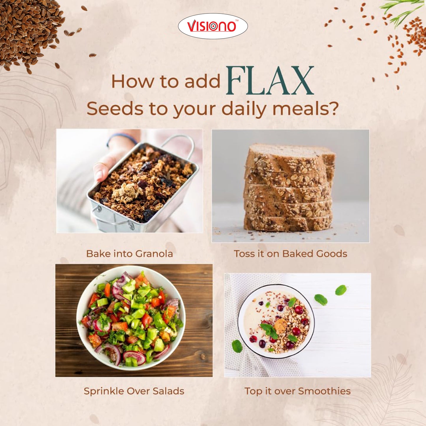 Flaxseed Roasted